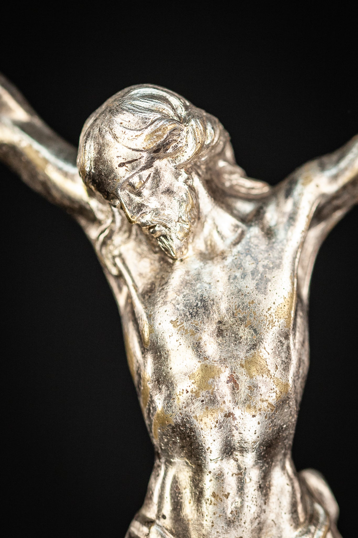 Corpus Christi Sculpture | Silver Plated Bronze | 1700s