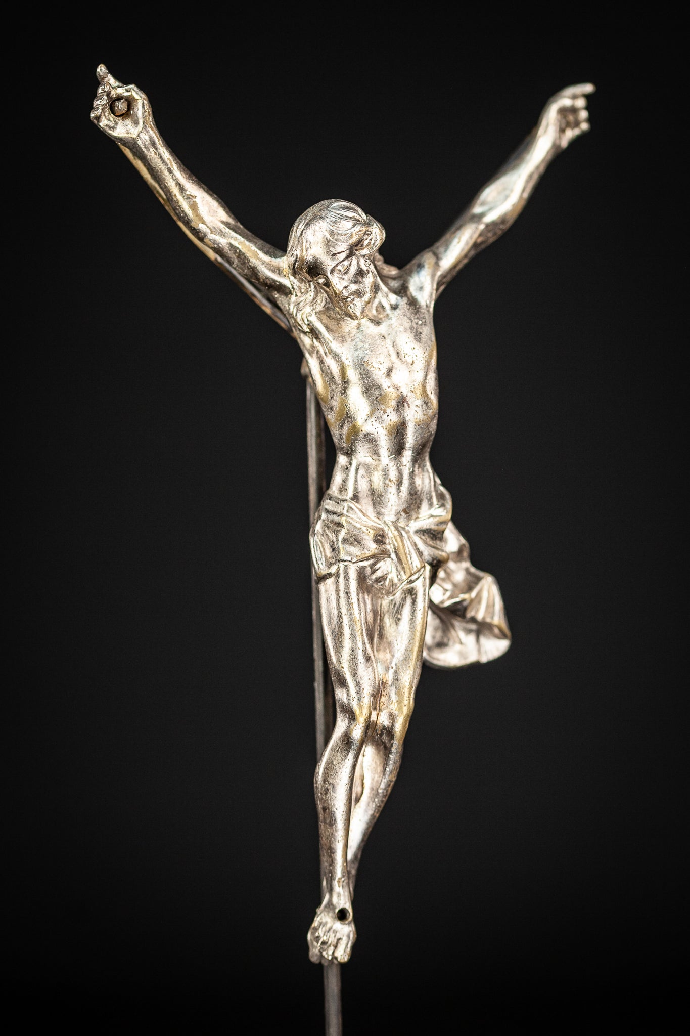 Corpus Christi Sculpture | Silver Plated Bronze | 1700s