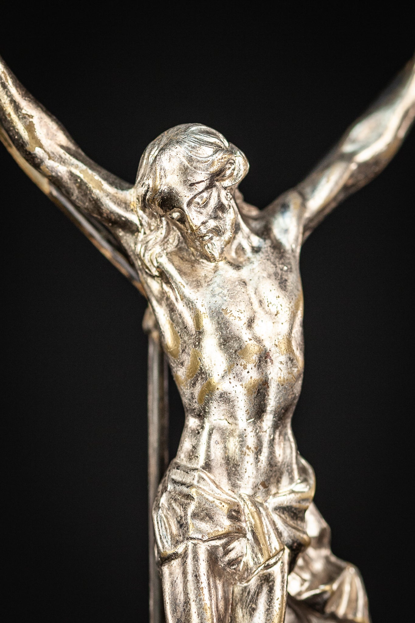 Corpus Christi Sculpture | Silver Plated Bronze | 1700s