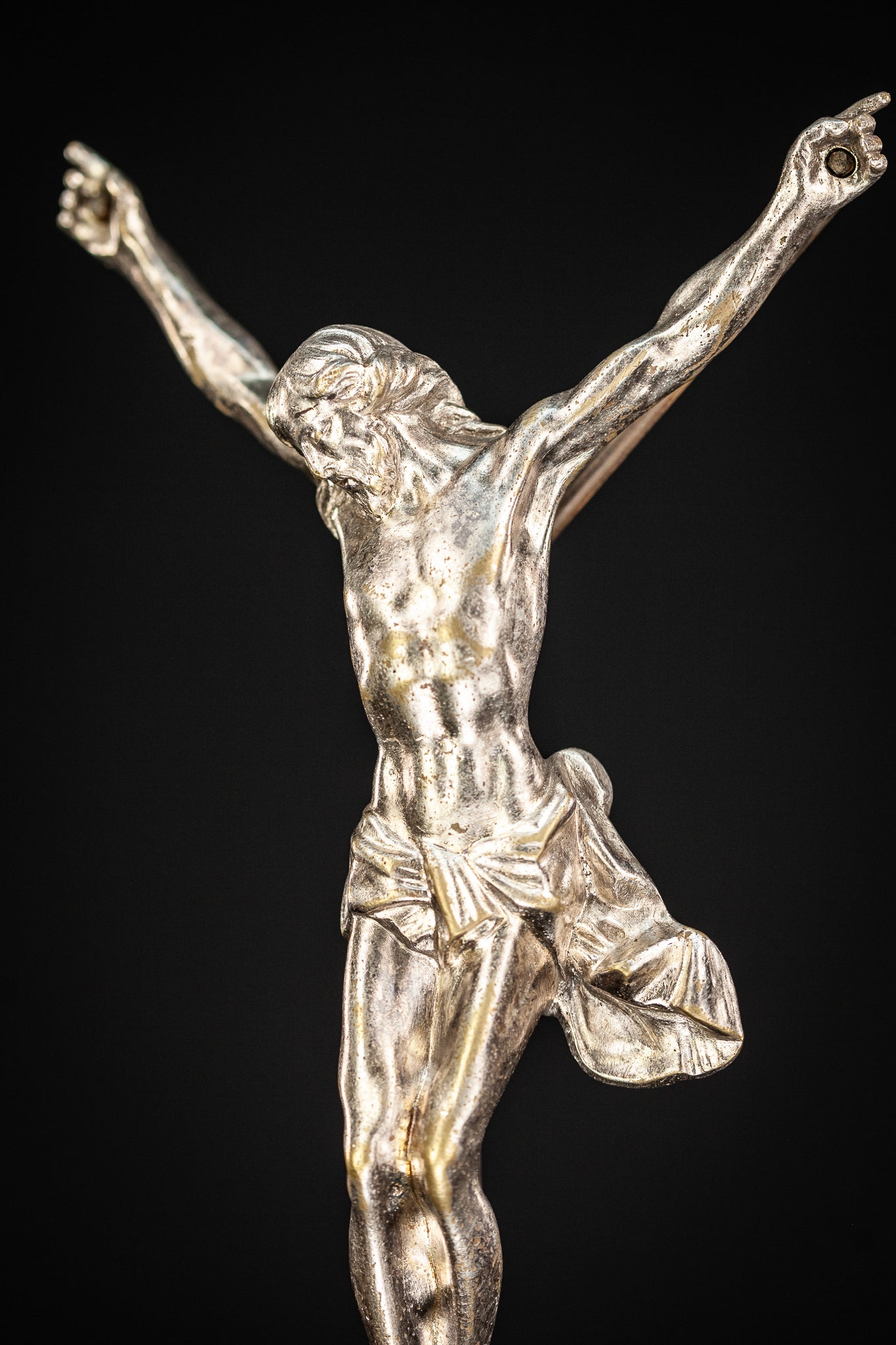 Corpus Christi Sculpture | Silver Plated Bronze | 1700s