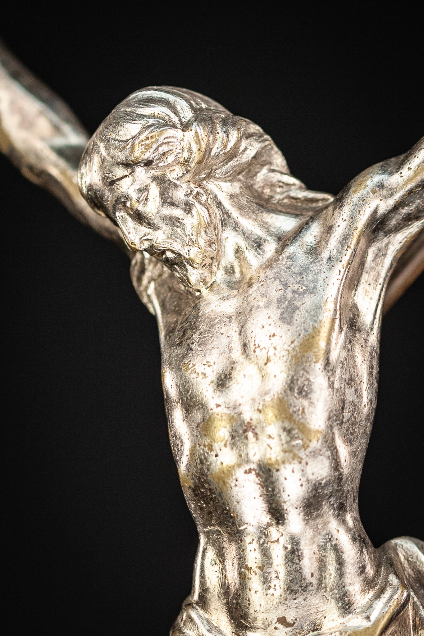 Corpus Christi Sculpture | Silver Plated Bronze | 1700s