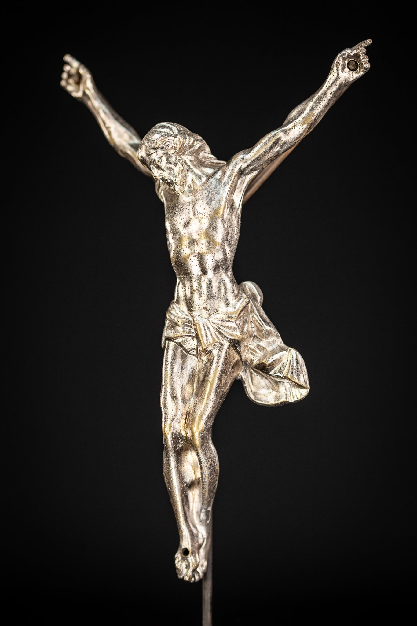 Corpus Christi Sculpture | Silver Plated Bronze | 1700s