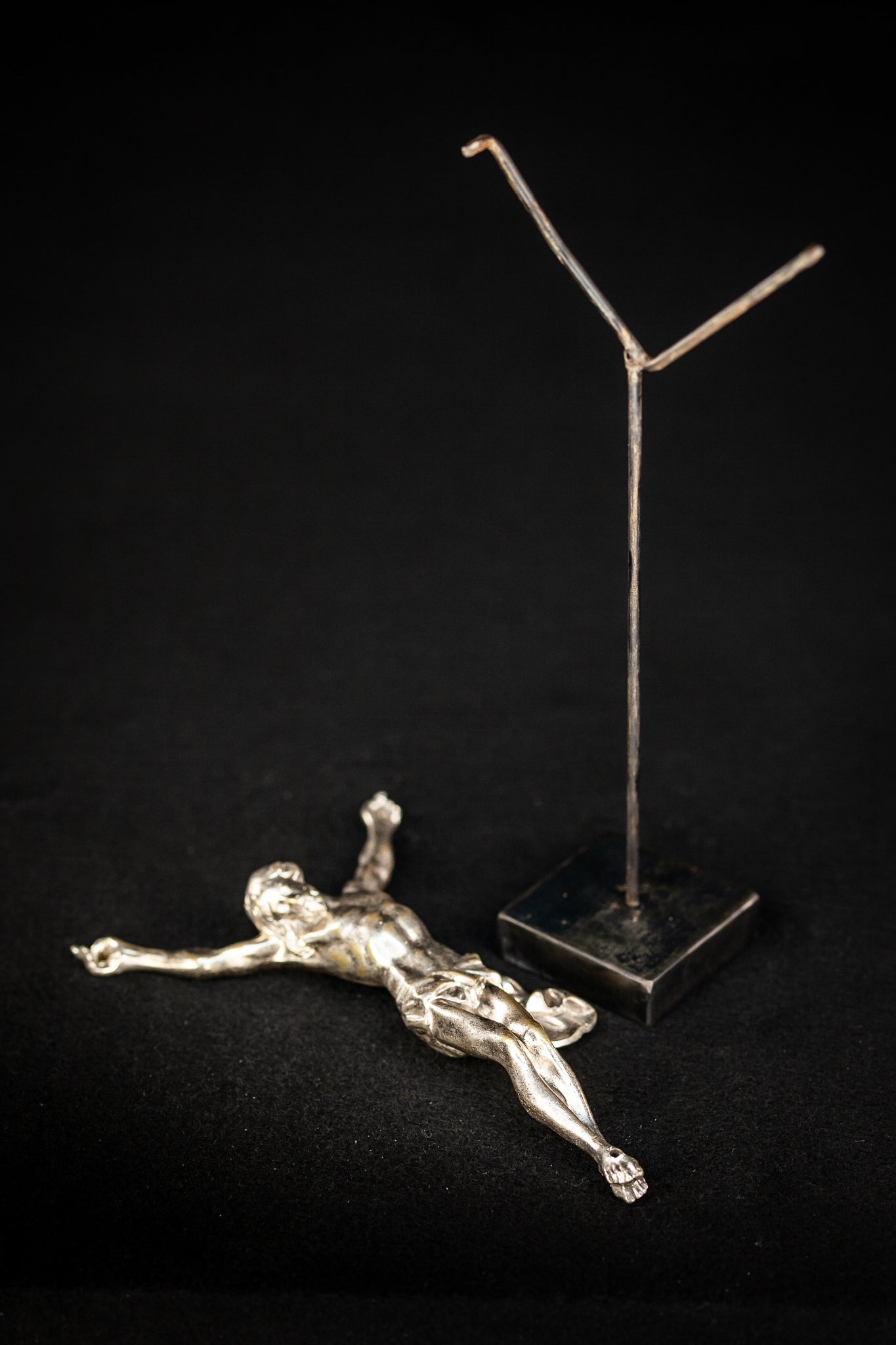 Corpus Christi Sculpture | Silver Plated Bronze | 1700s