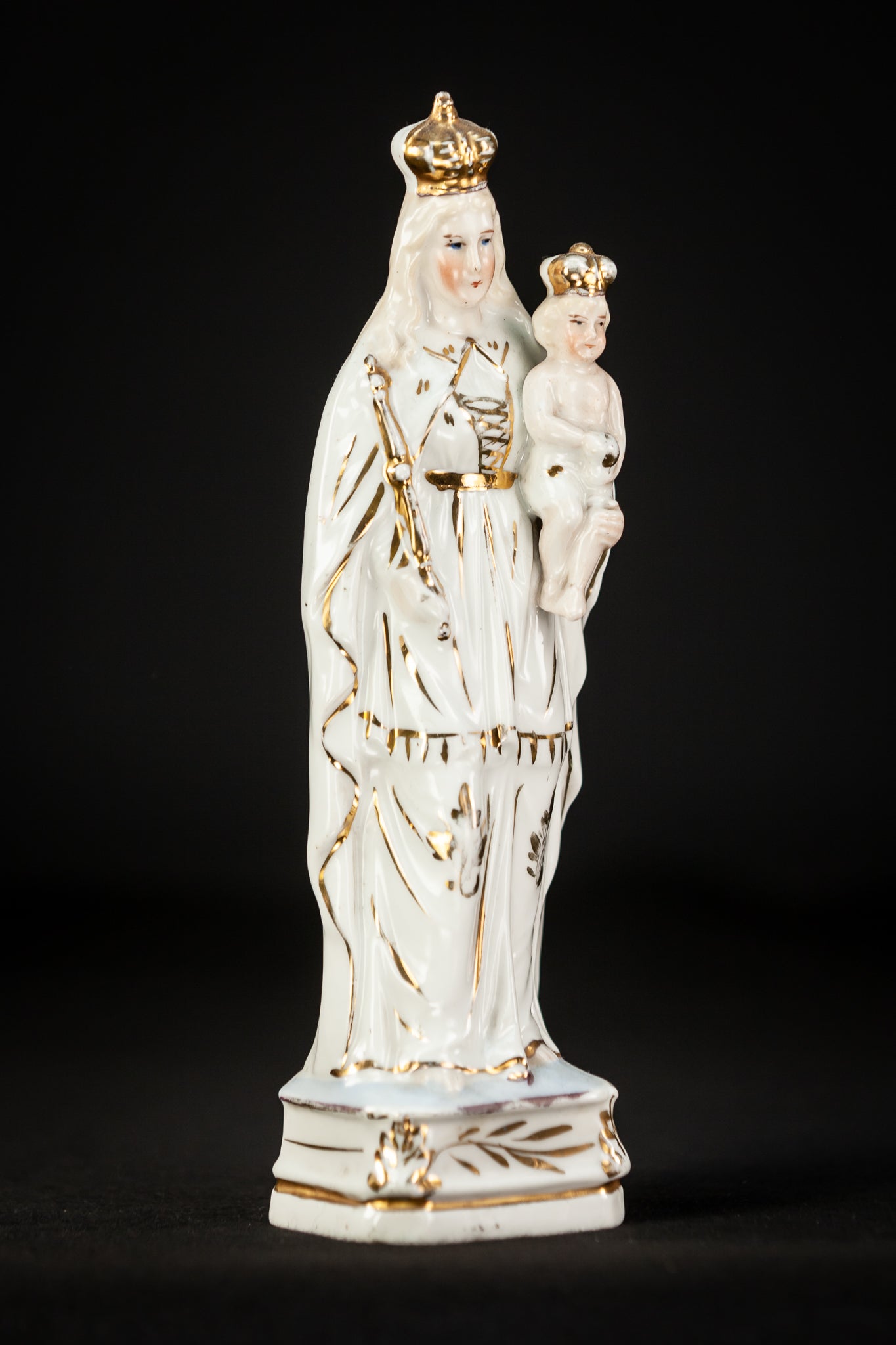 Virgin Mary Child Christ | Porcelain