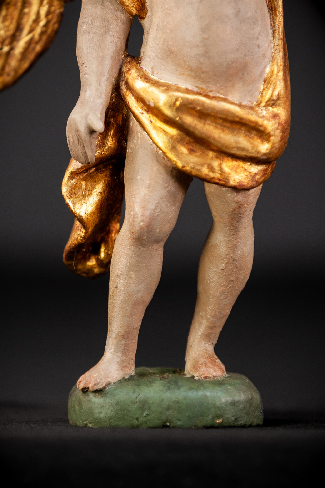 Angel Sculpture | Wood Statue | 10.2"
