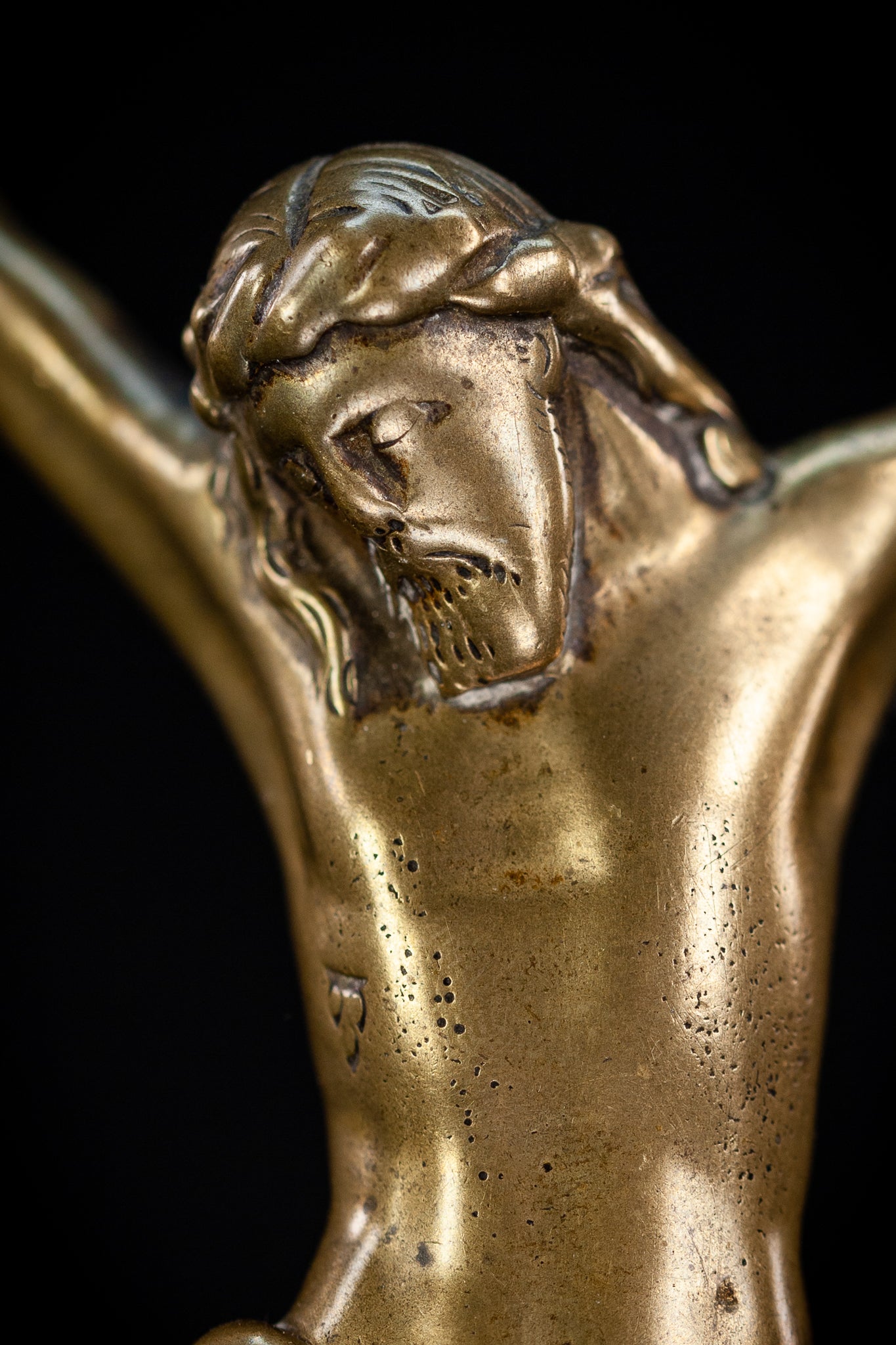 Corpus Christi Bronze Statue | Antique 1700s