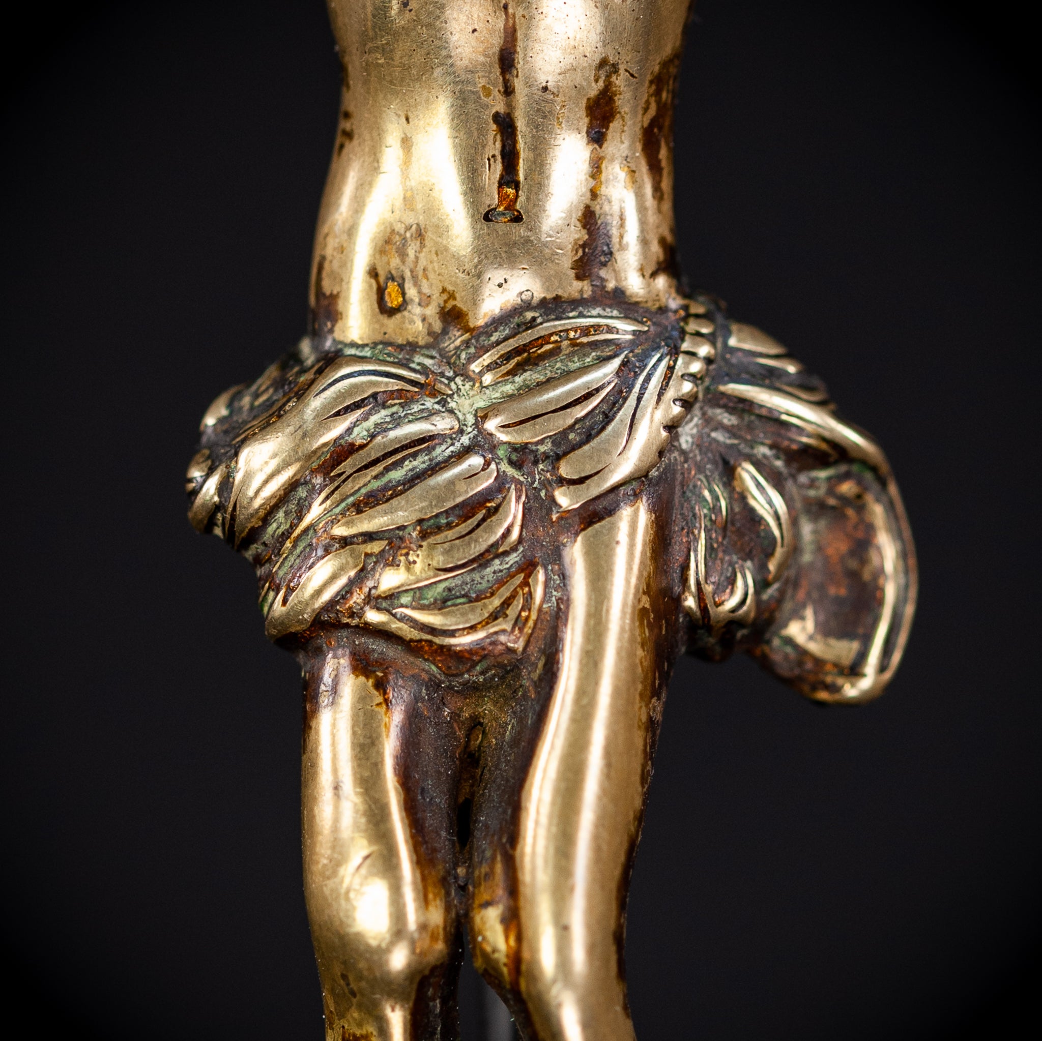 Corpus Christi Bronze Statue | Antique 1600s