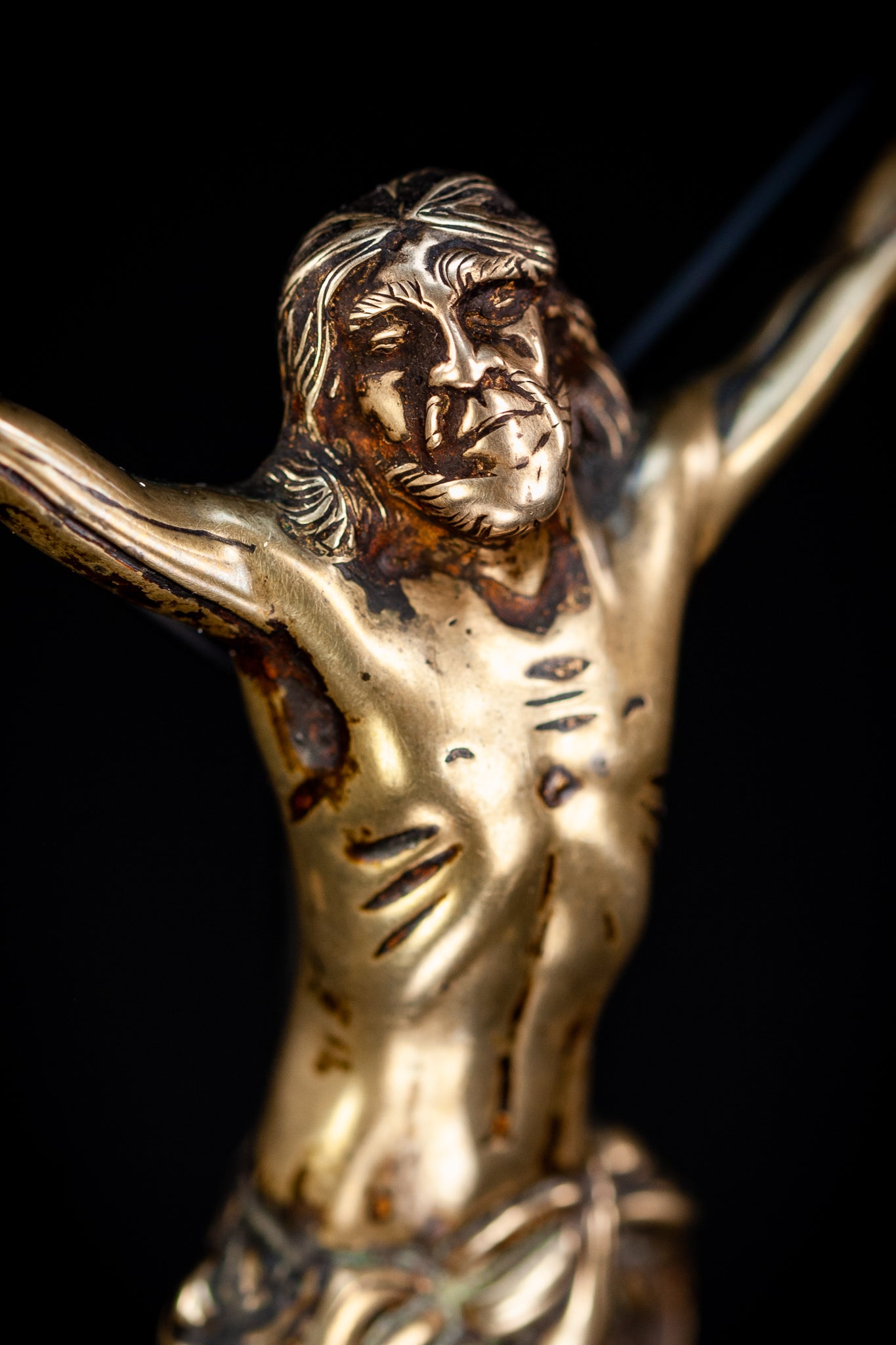 Corpus Christi Bronze Statue | Antique 1600s