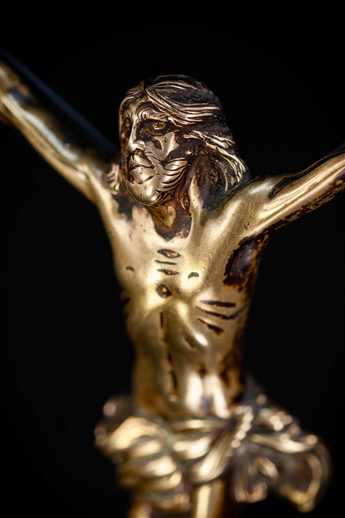 Corpus Christi Bronze Statue | Antique 1600s