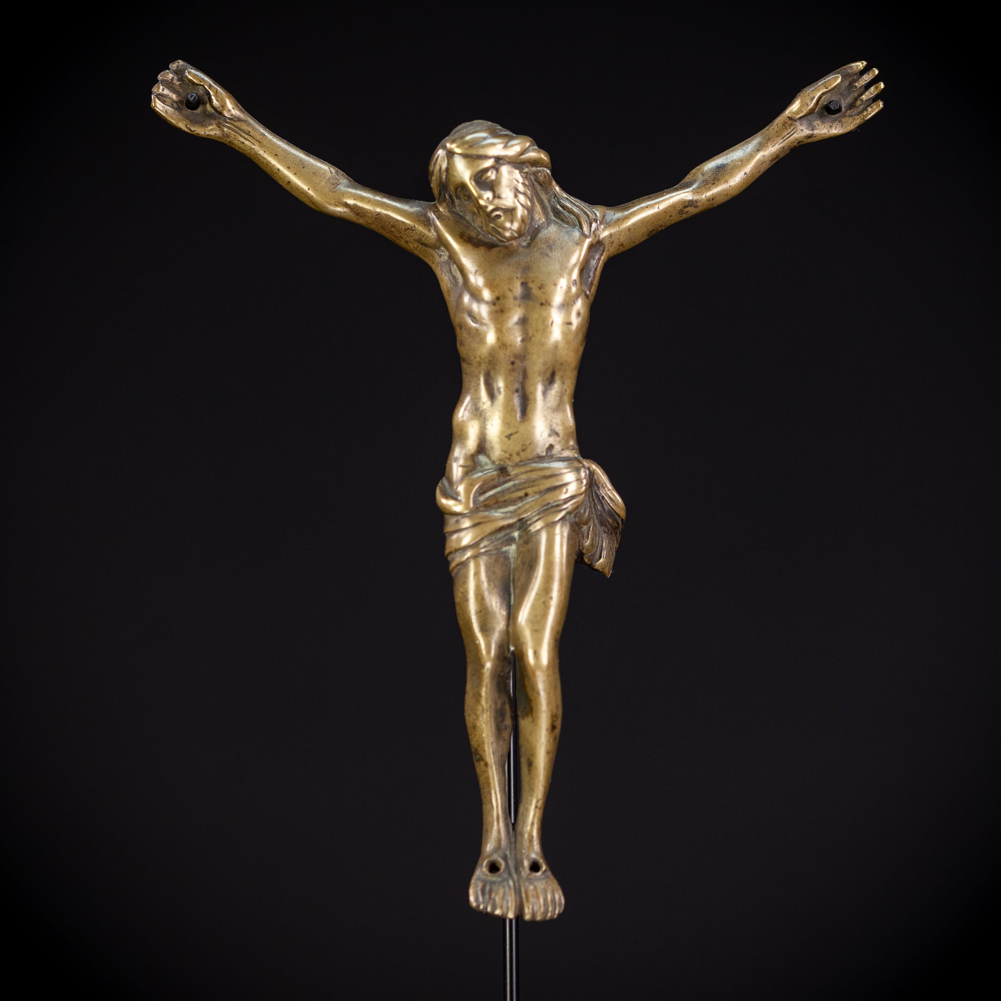 Corpus Christi Bronze Statue | Antique 1600s