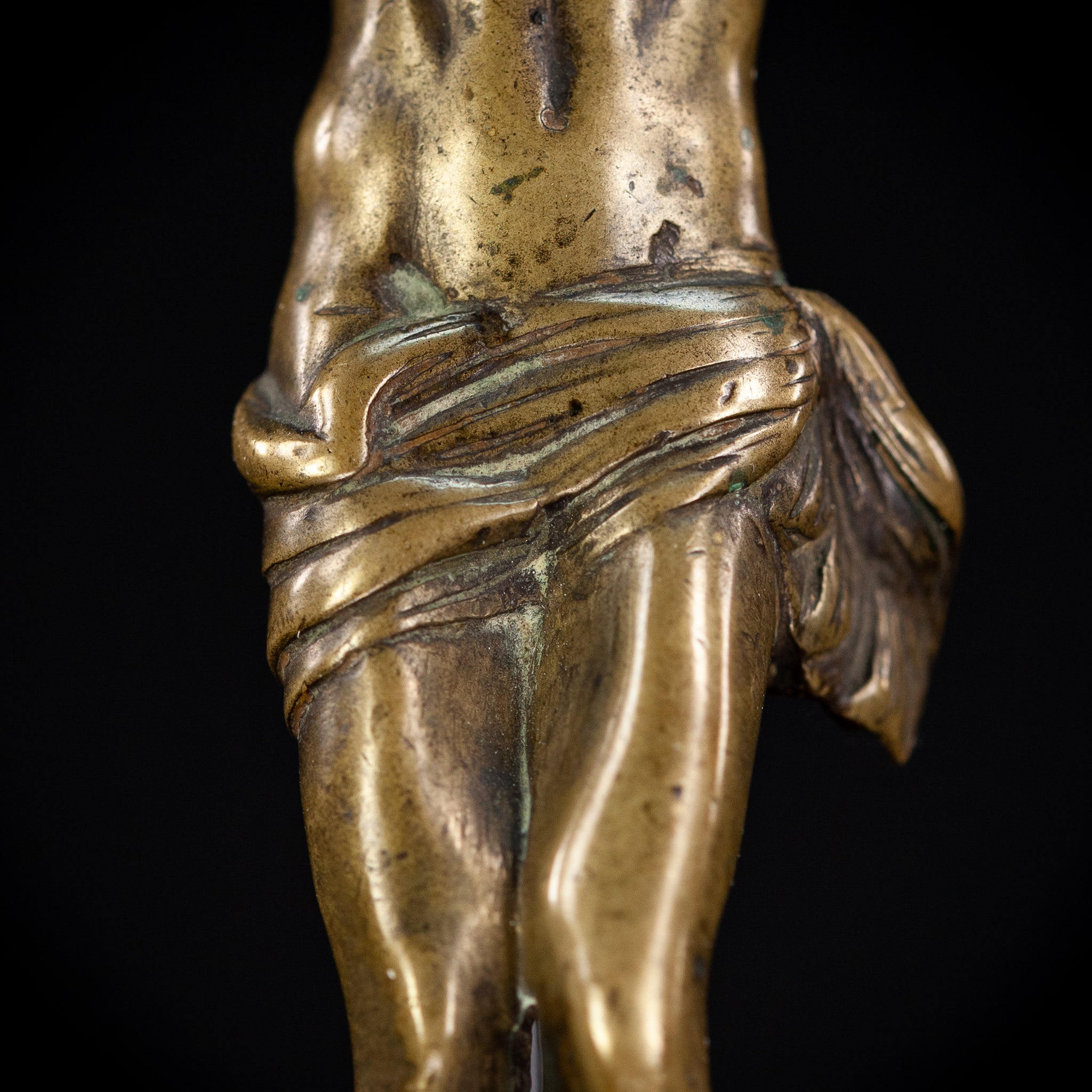 Corpus Christi Bronze Statue | Antique 1600s