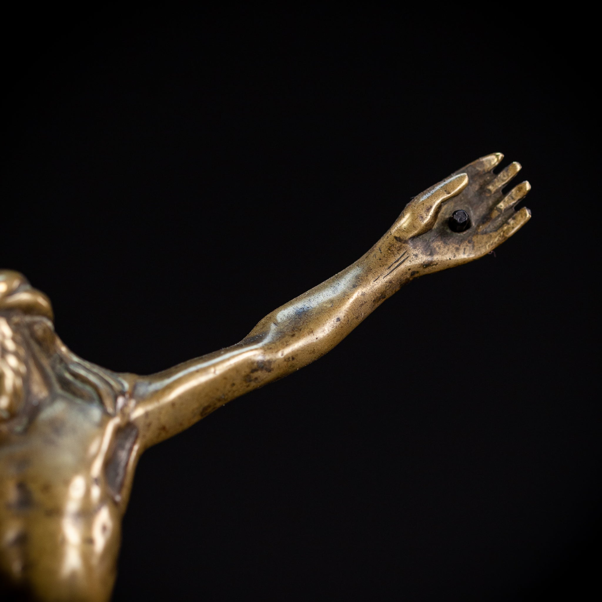 Corpus Christi Bronze Statue | Antique 1600s