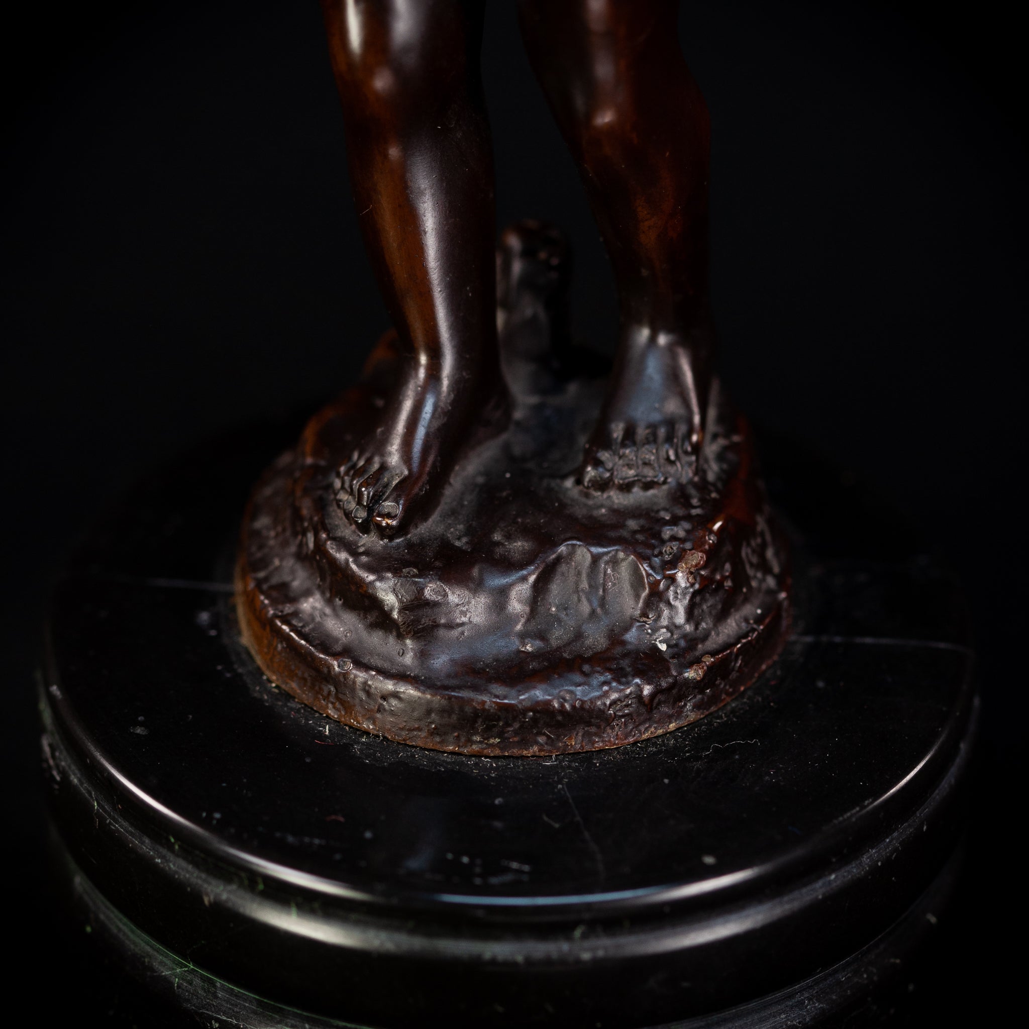 Angel Bronze Sculpture by A Moreau | Antique 11" / 28 cm