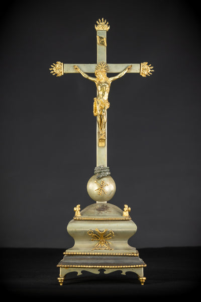 Altar Crucifix | Jesus | Metal | 25.2” / 64 cm