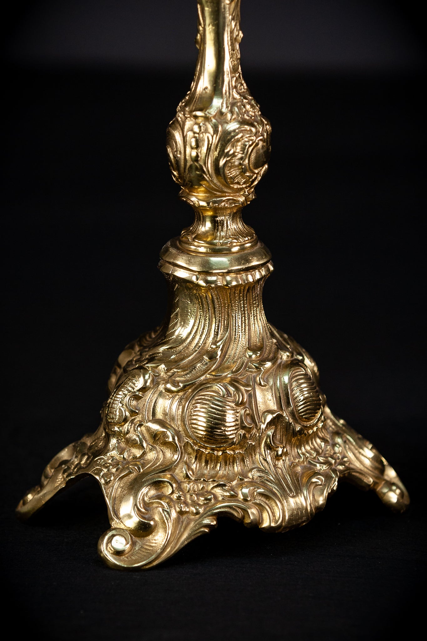 Bronze Candelabras  | Vintage 17.3" / 44 cm
