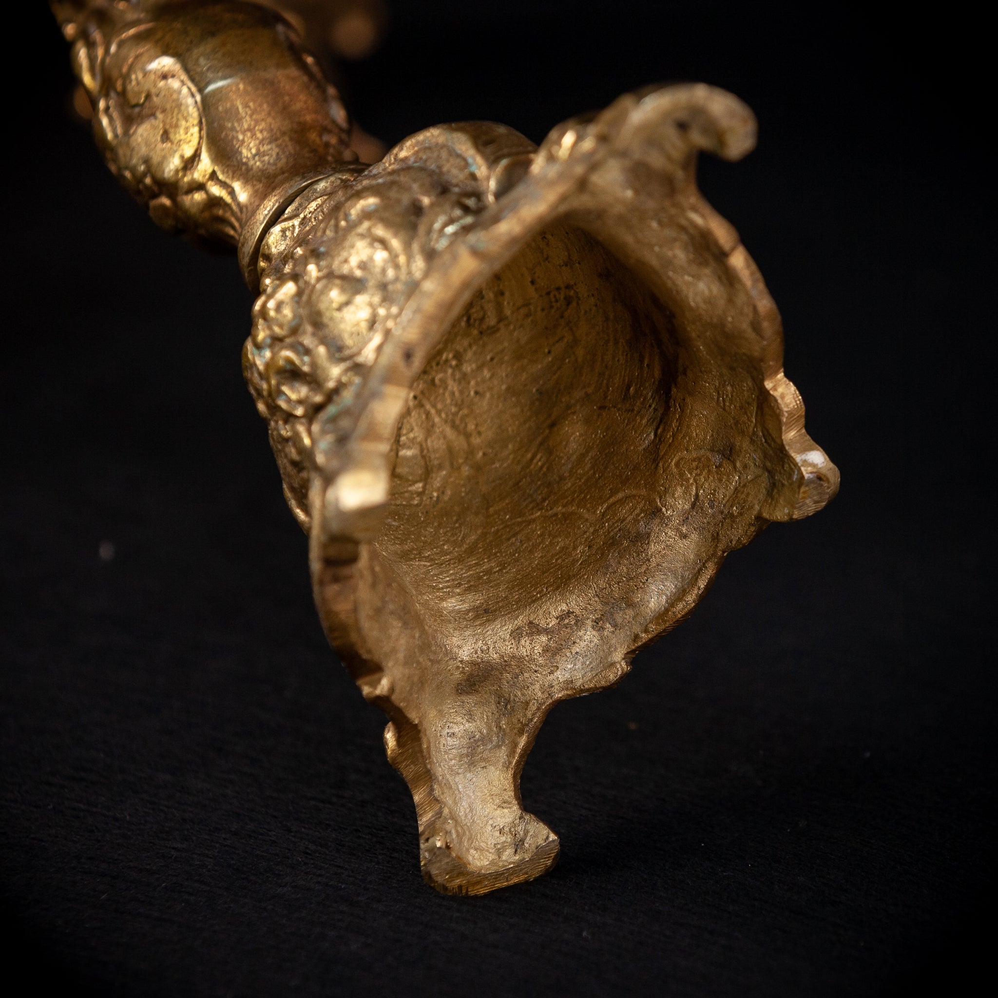 Bronze Candelabra  | Vintage 13.2" / 33.5 cm