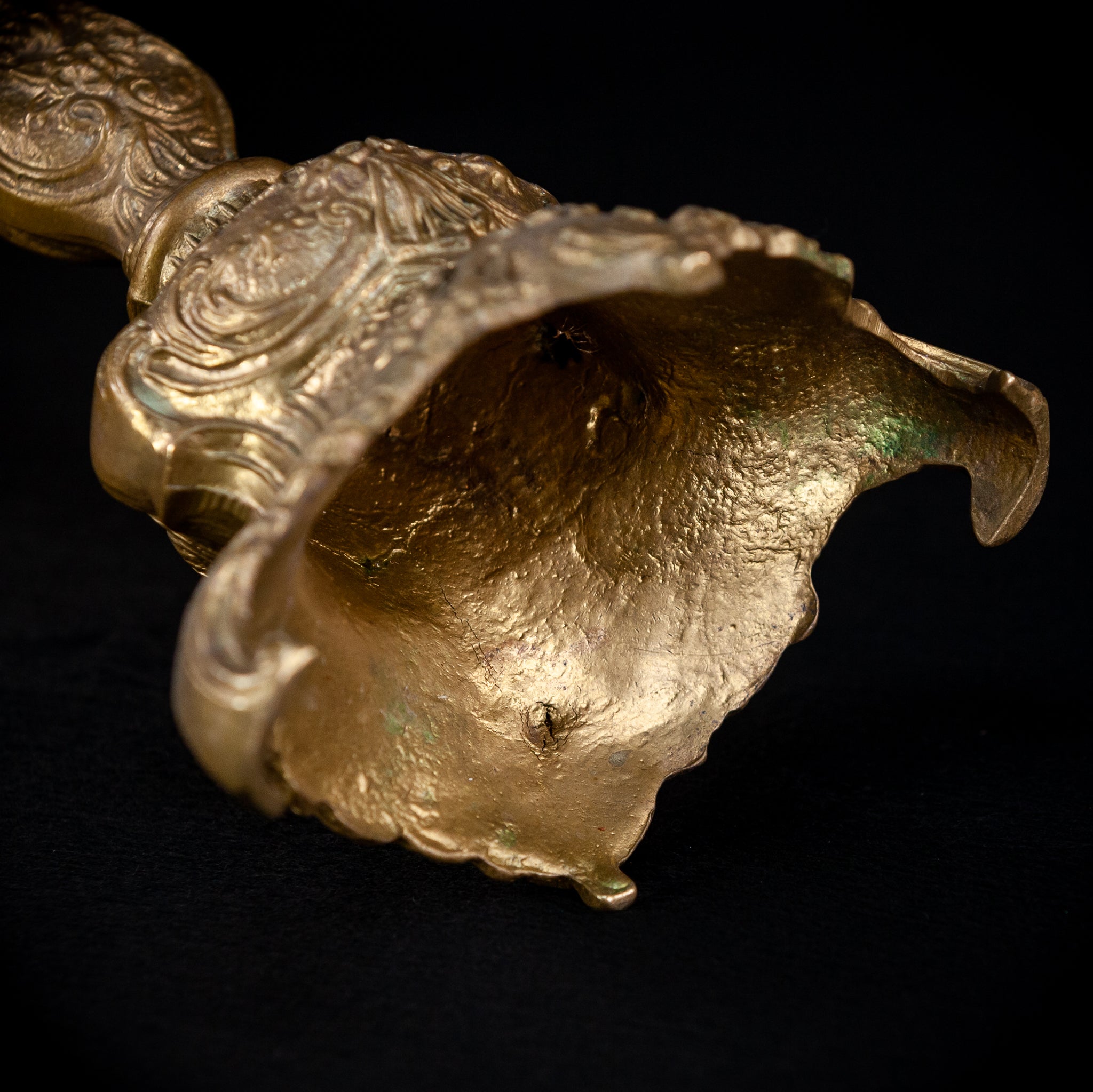 Bronze Candelabra  | Vintage 14.4" / 36.5 cm