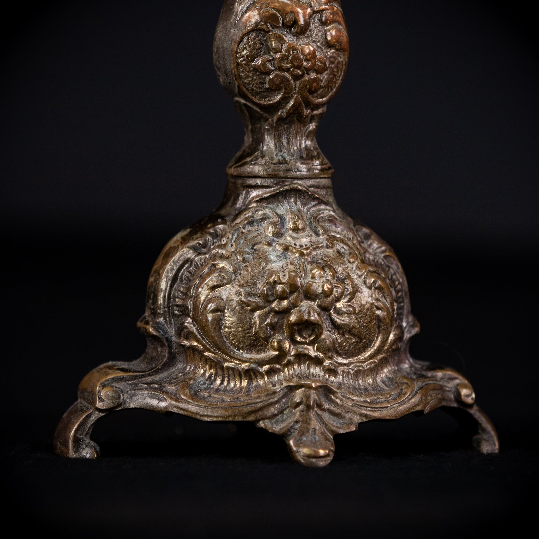 Bronze Candelabra  | Vintage 14" / 35,5 cm