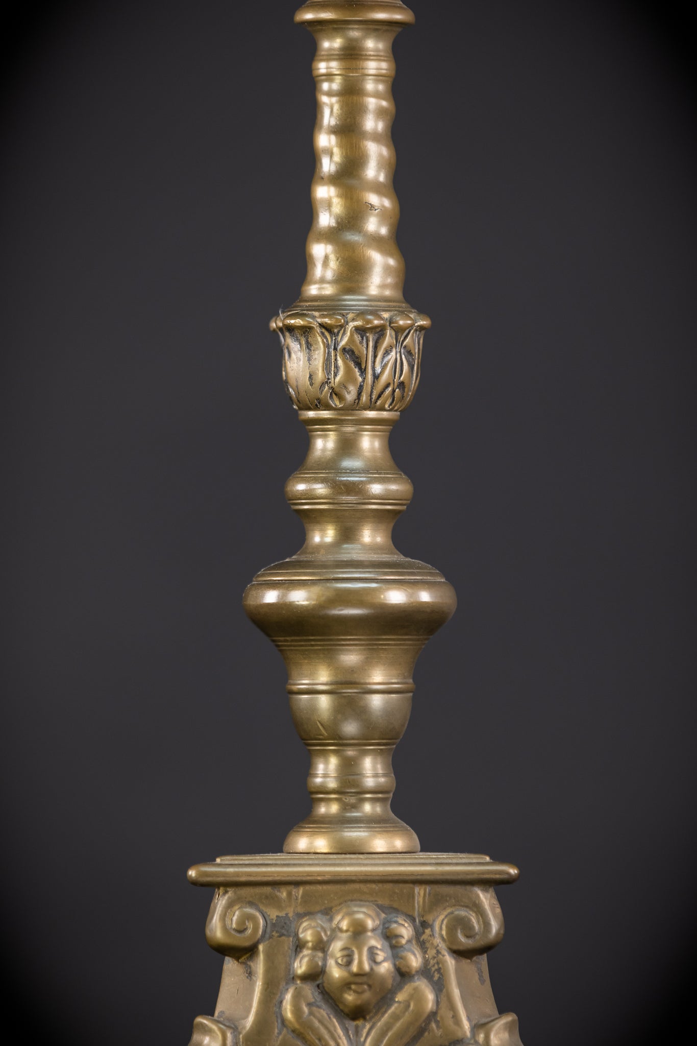 Candlesticks Pair French | Vintage Bronze 17.3"