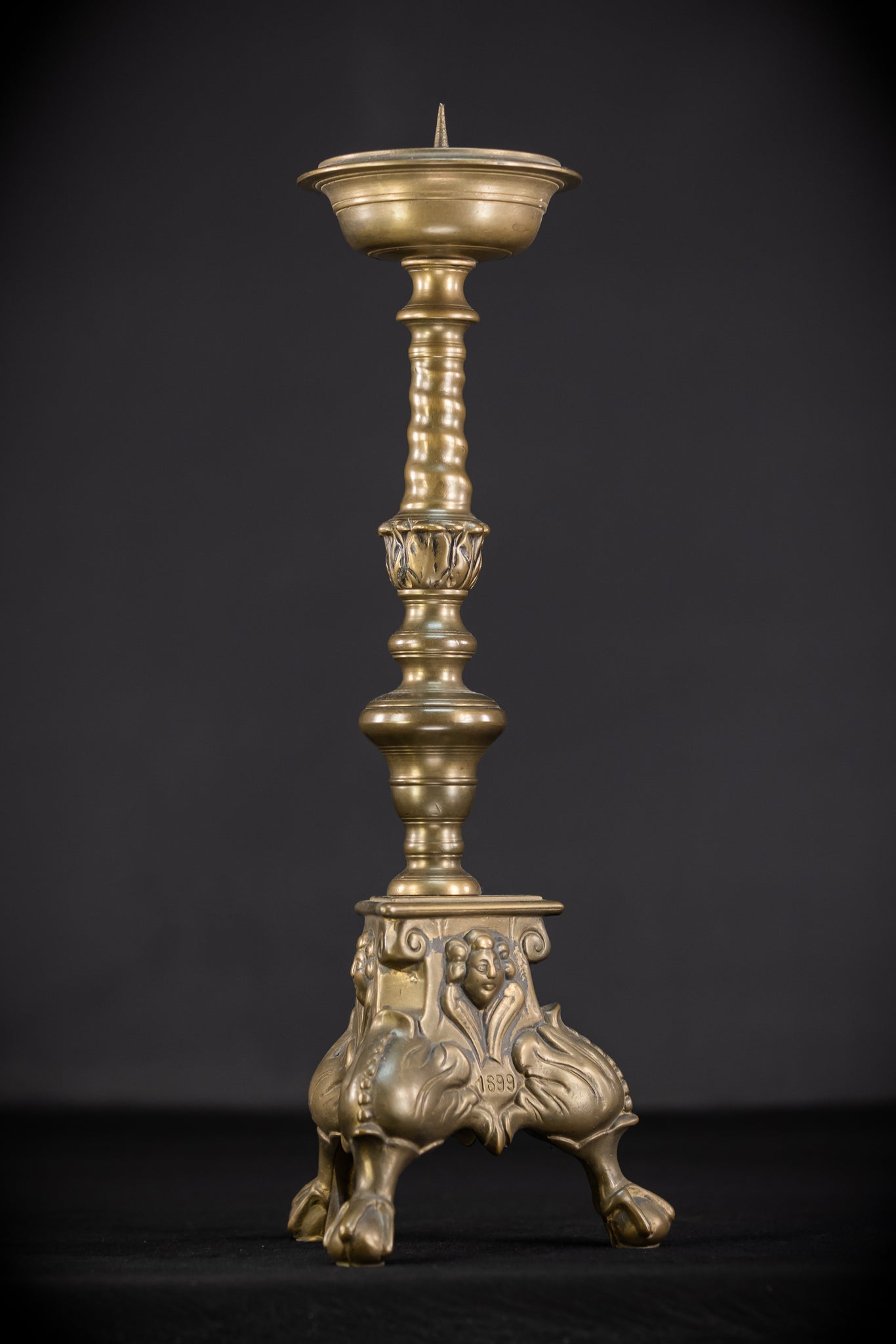 Candlesticks Pair French | Vintage Bronze 17.3"