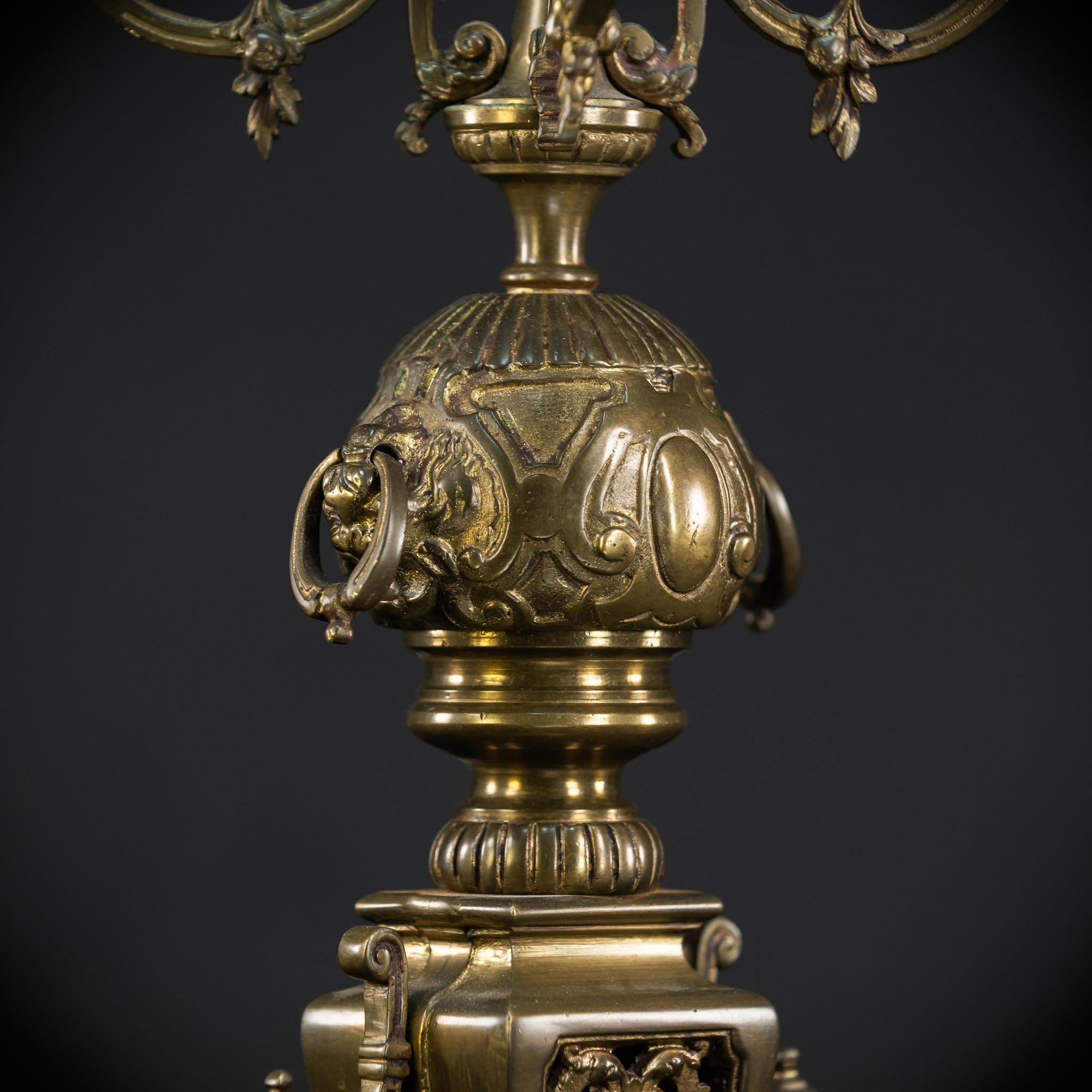 Candelabra Pair | Two French 1800s | Neo-Reneissance 17.9"