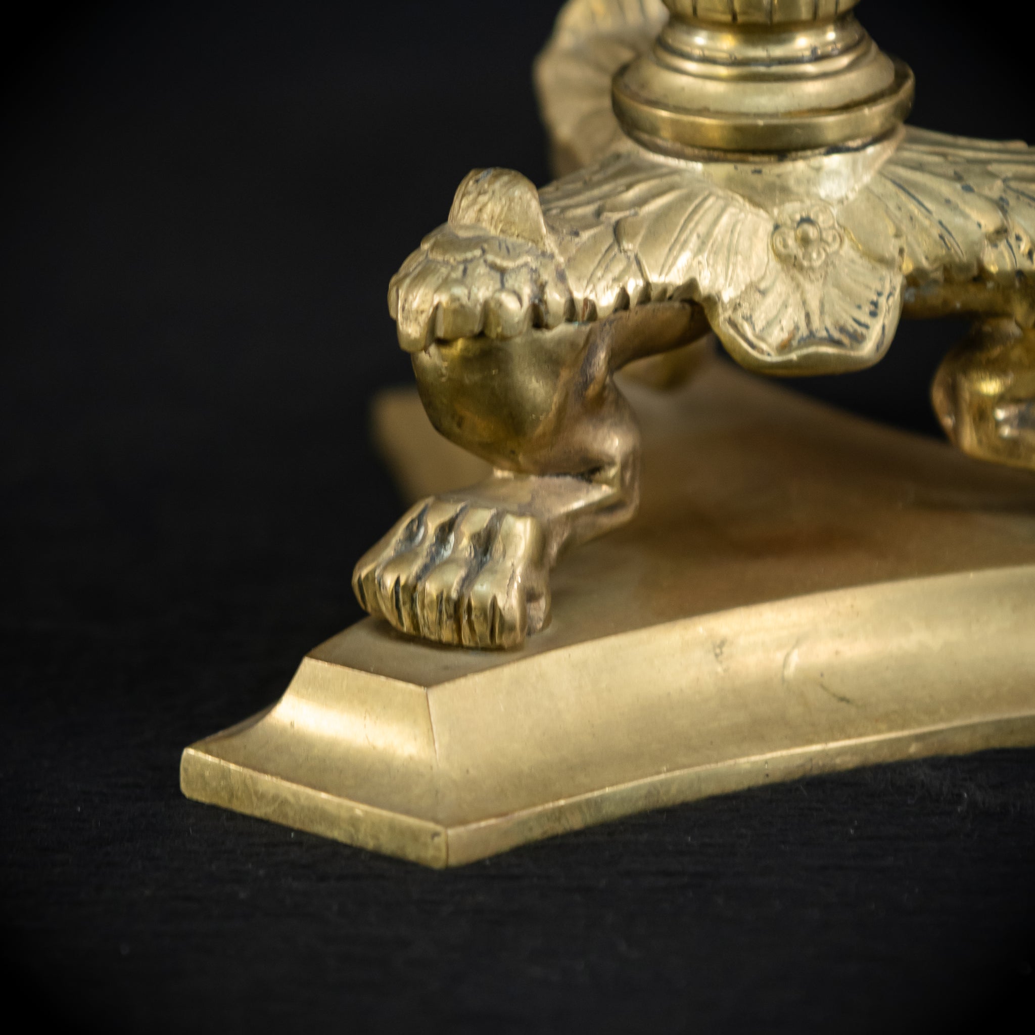 Candelabra Pair | Bronze 1800s | 13.4"