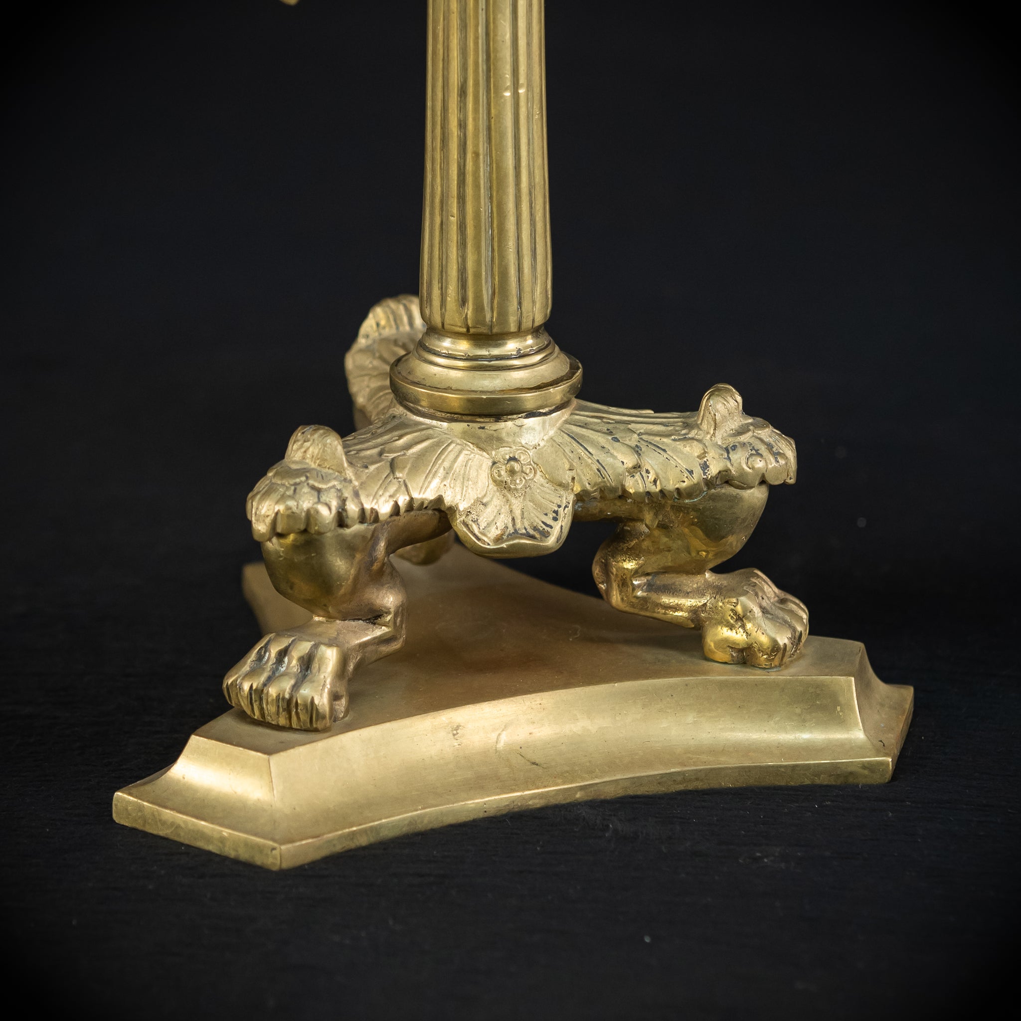 Candelabra Pair | Bronze 1800s | 13.4"