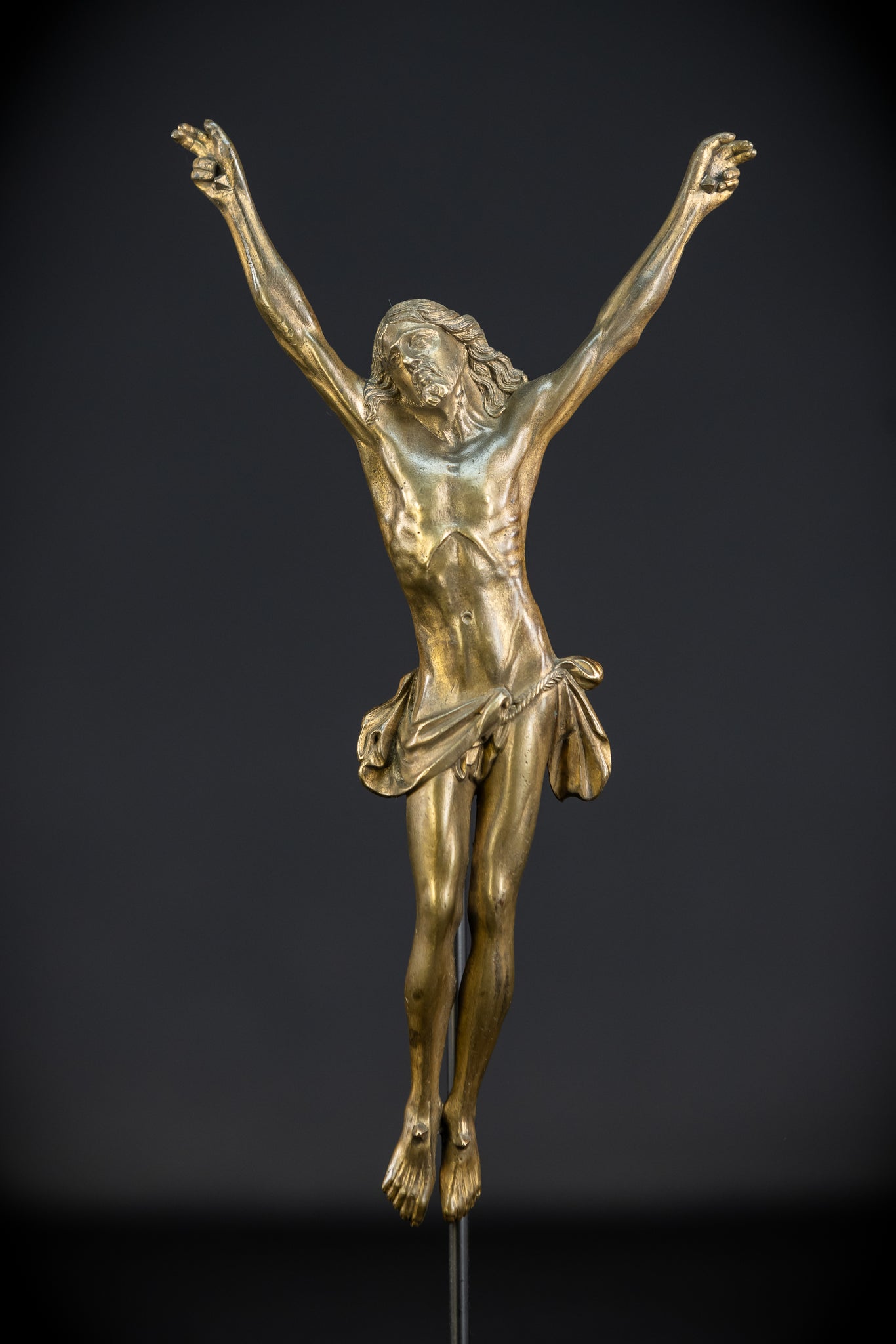 Corpus Christi Bronze 1700s Baroque | 8.7” / 22 cm