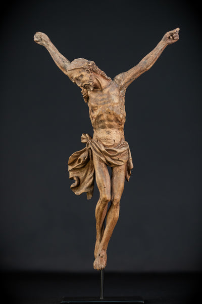 Corpus Christi Sculpture | 1700s Antique 11.8"