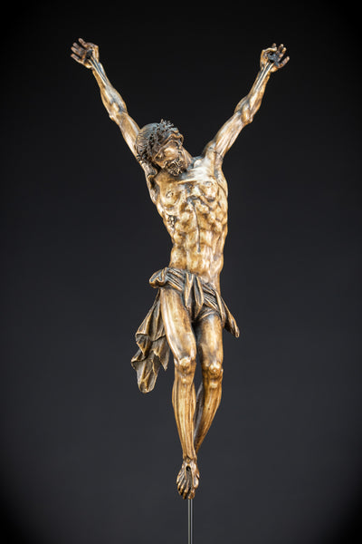 Corpus Christi Sculpture | 1700s Antique 19.3"