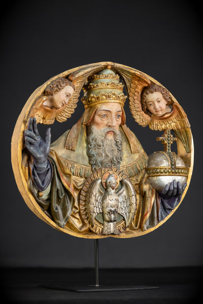God the Father w Holy Spirit Baroque 17.3"