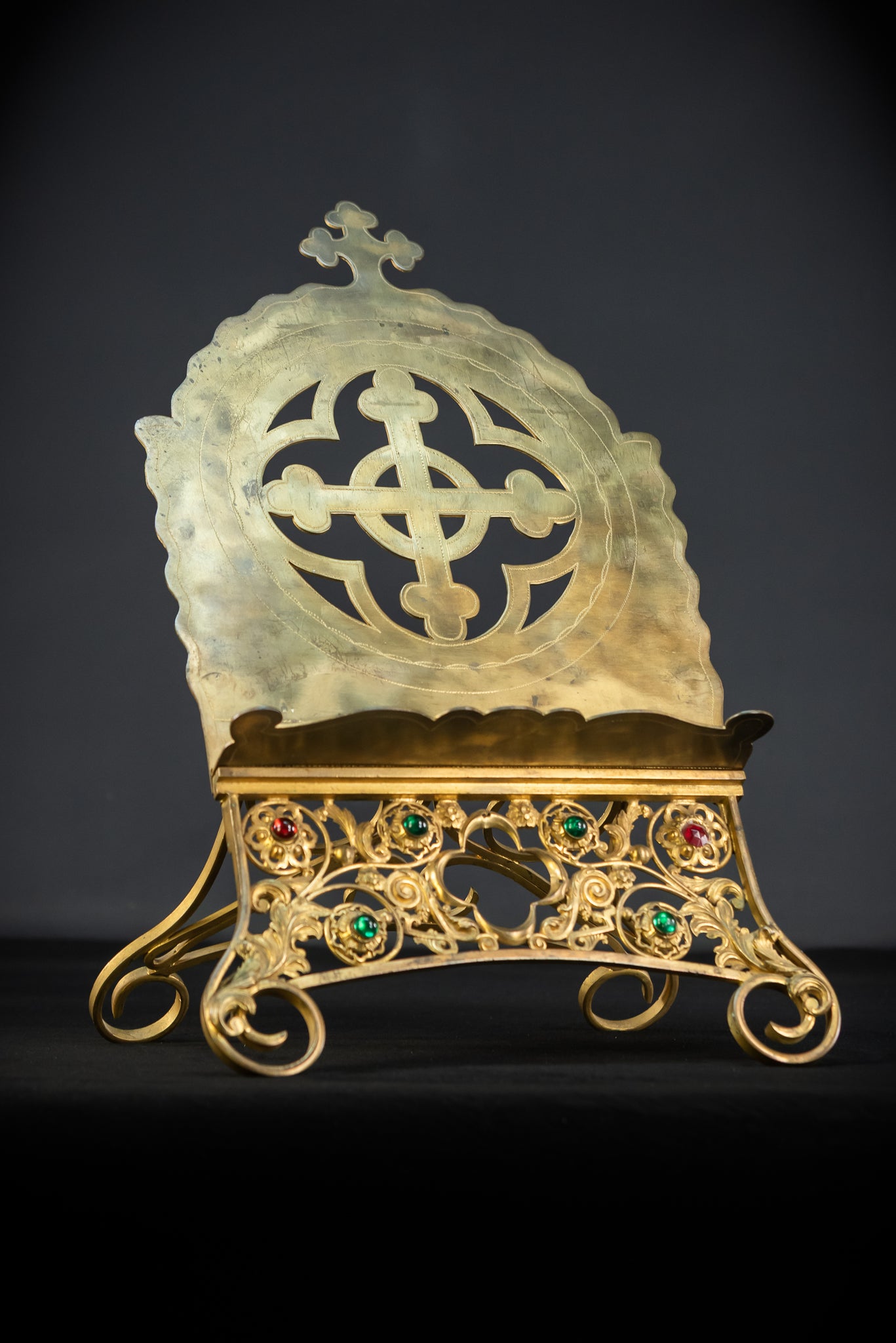 Missal Stand | Bible Holder Bronze Brass | 17.5"