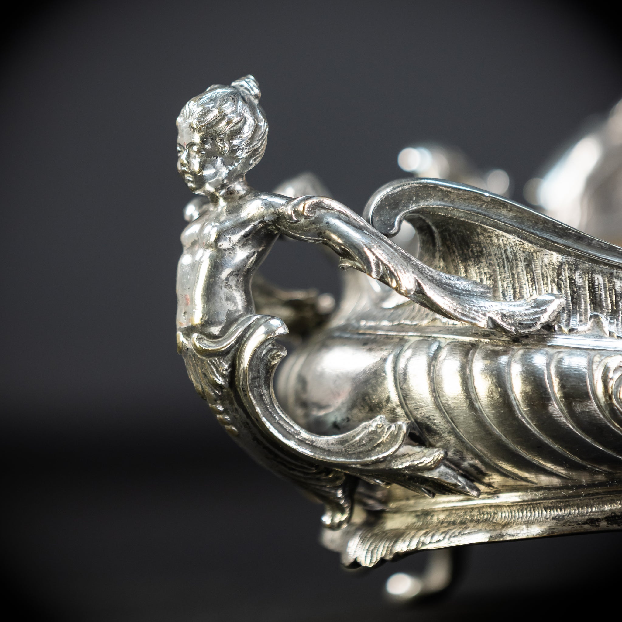 Jardiniere Silver Plated Antique 1700s | 18.5”