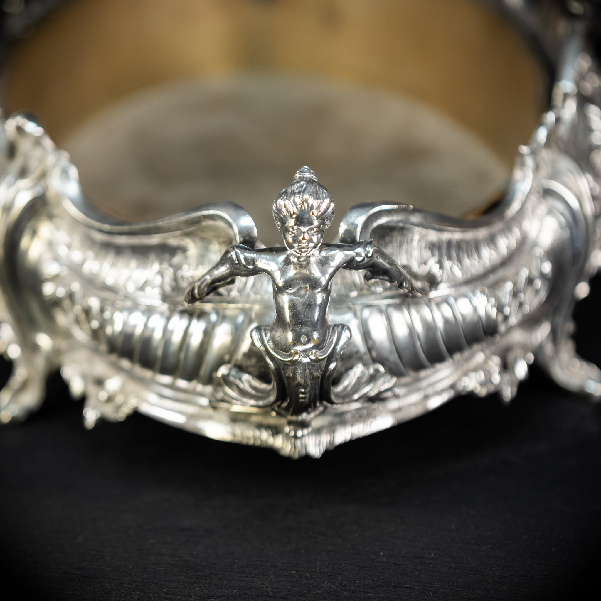 Jardiniere Silver Plated Antique 1700s | 18.5”