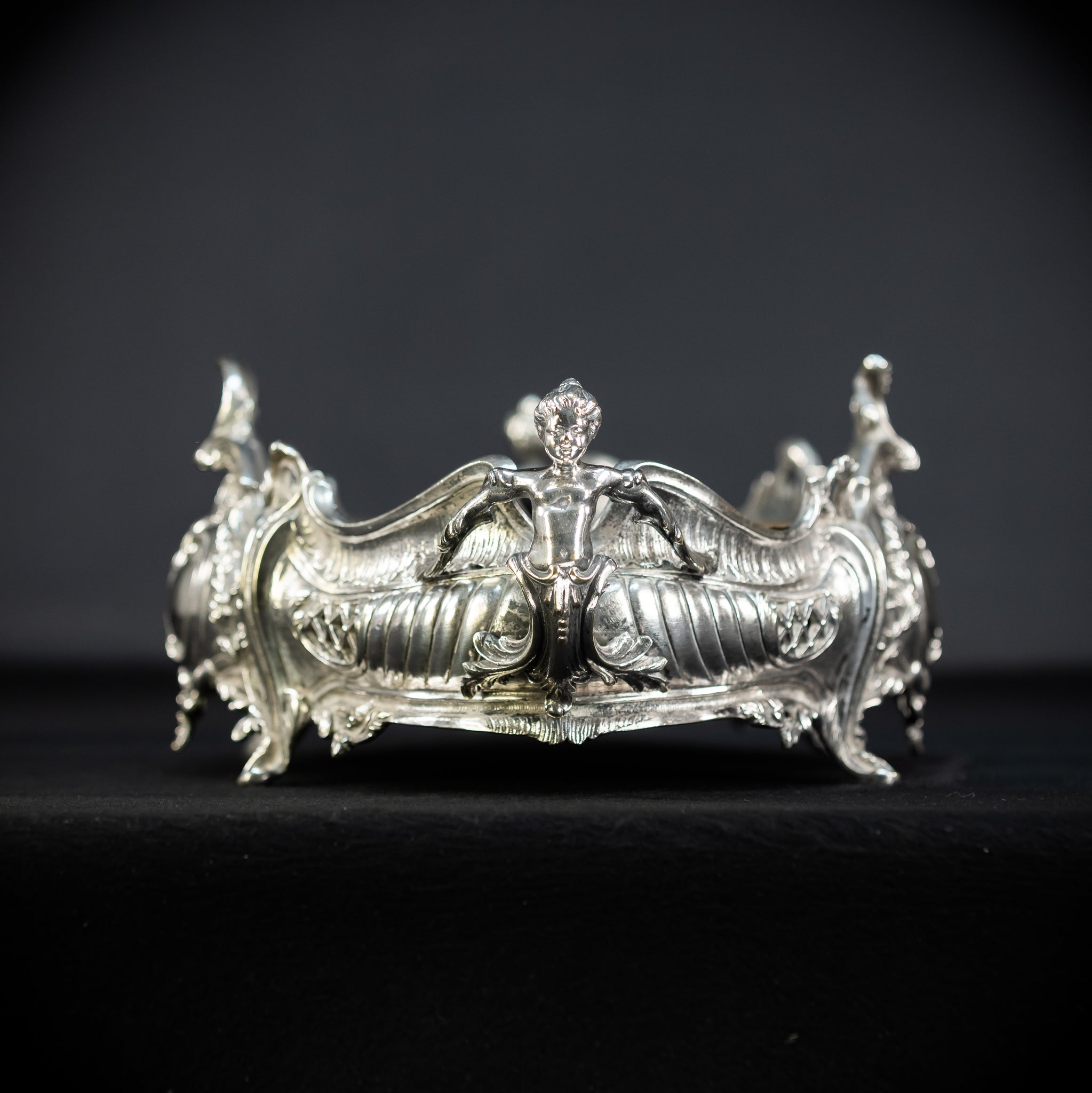 Jardiniere Silver Plated Antique 1700s | 18.5”