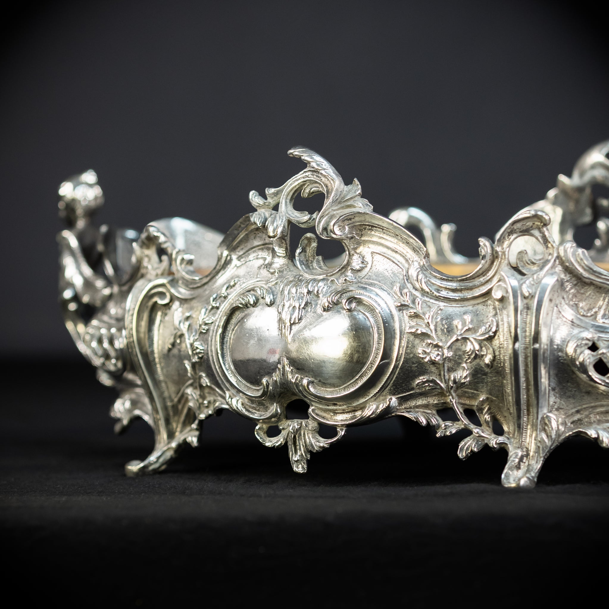 Jardiniere Silver Plated Antique 1700s | 18.5”