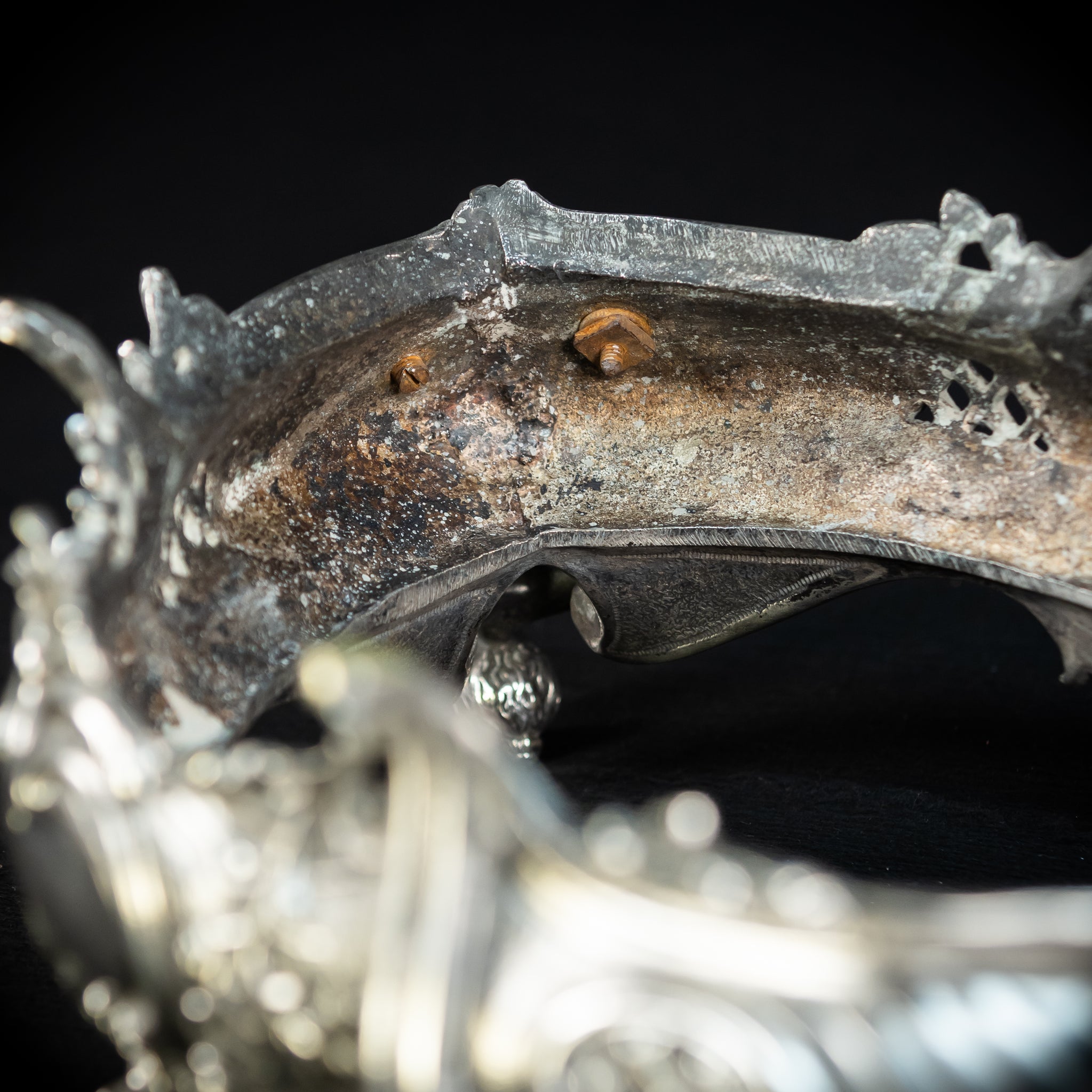 Jardiniere Silver Plated Antique 1700s | 18.5”