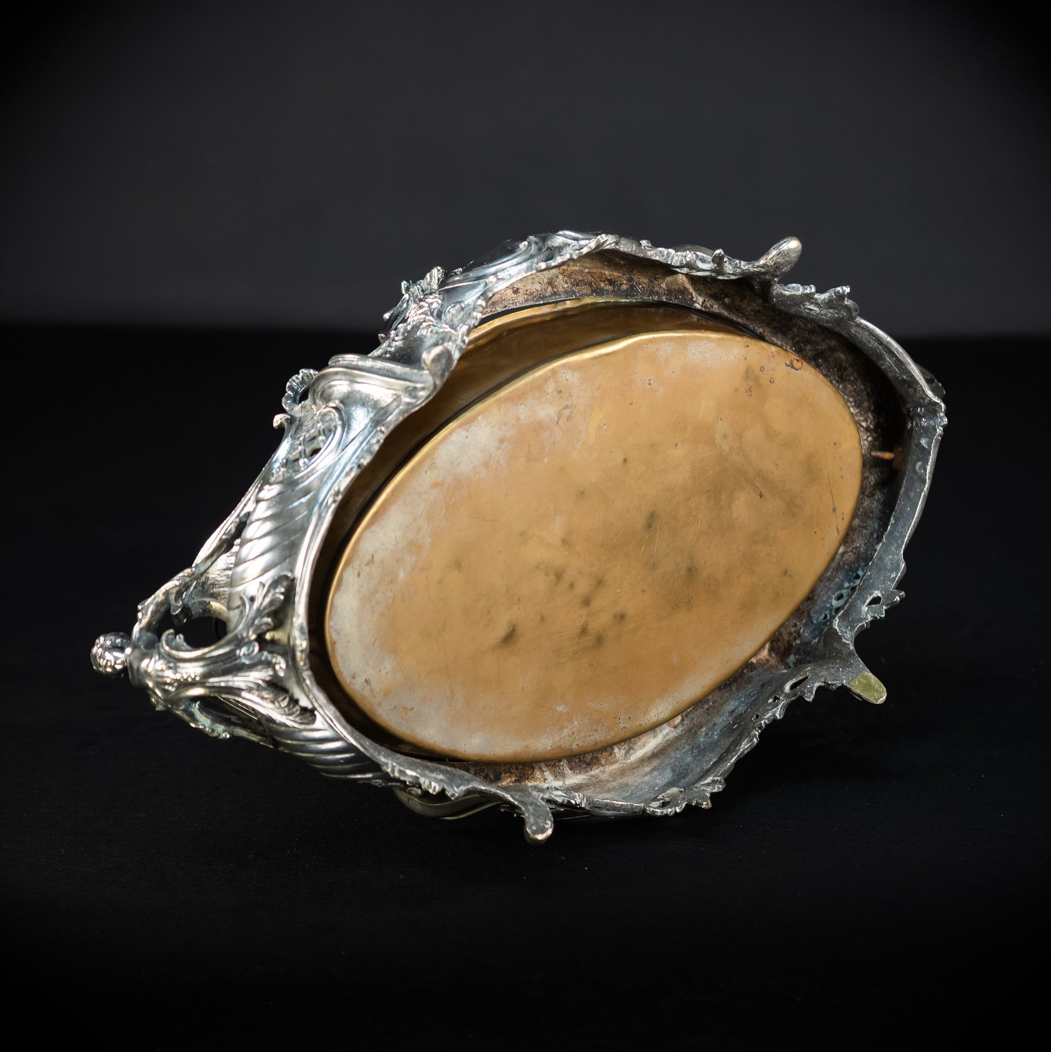 Jardiniere Silver Plated Antique 1700s | 18.5”