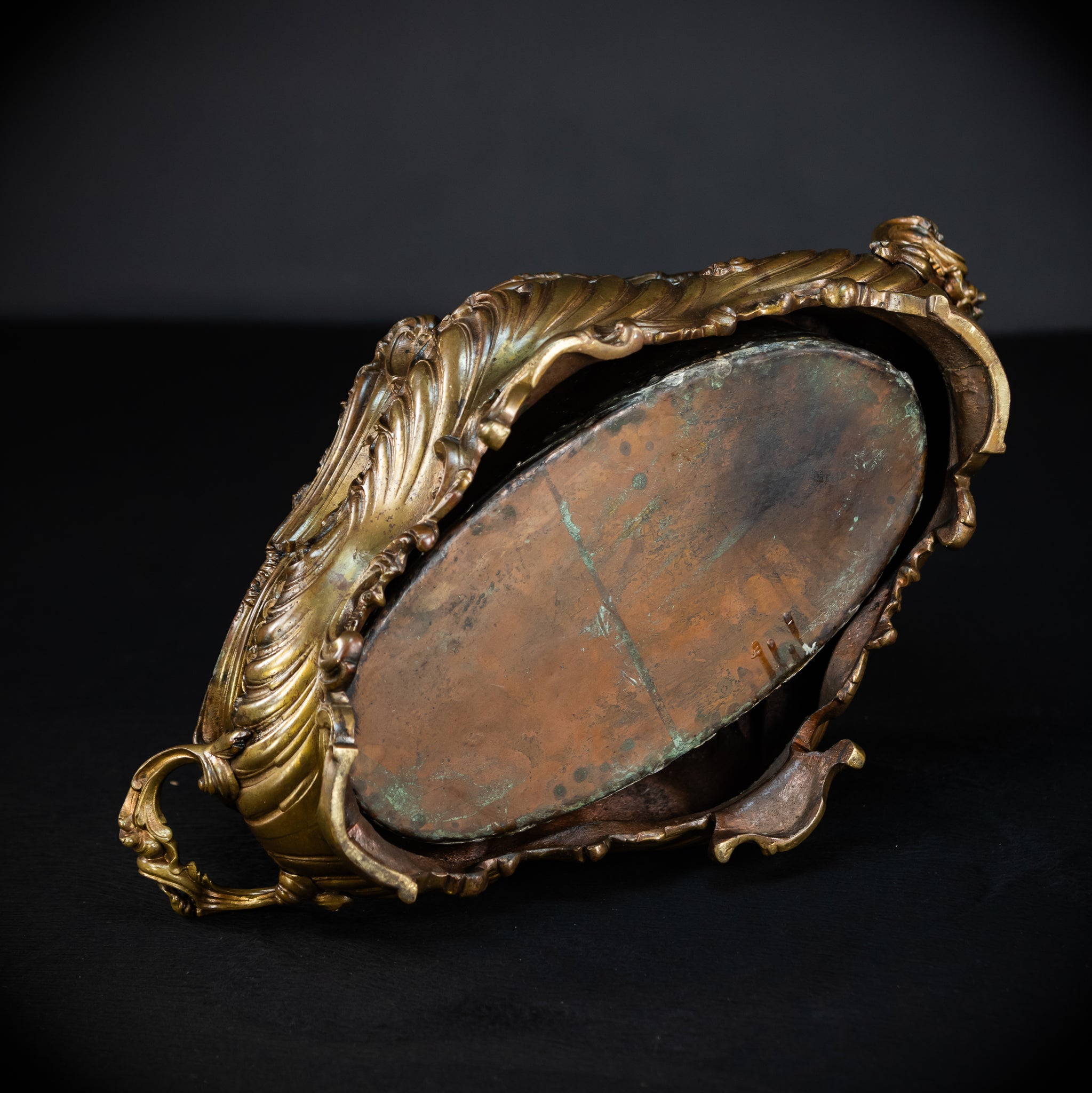 Jardiniere Bronze Antique | French 1800s | 17.7”