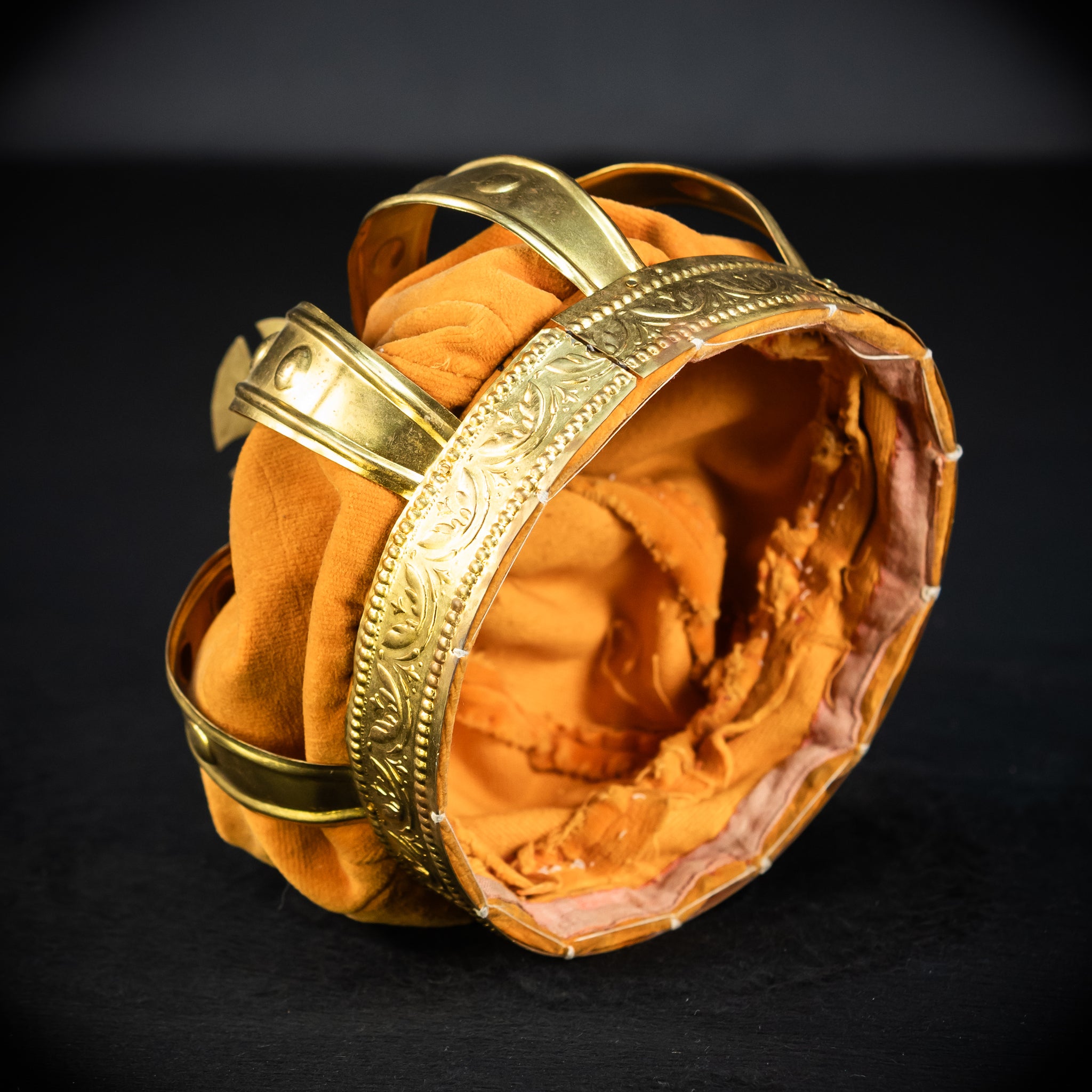 Head Crown Brass  | Antique 1900s | 8.3”