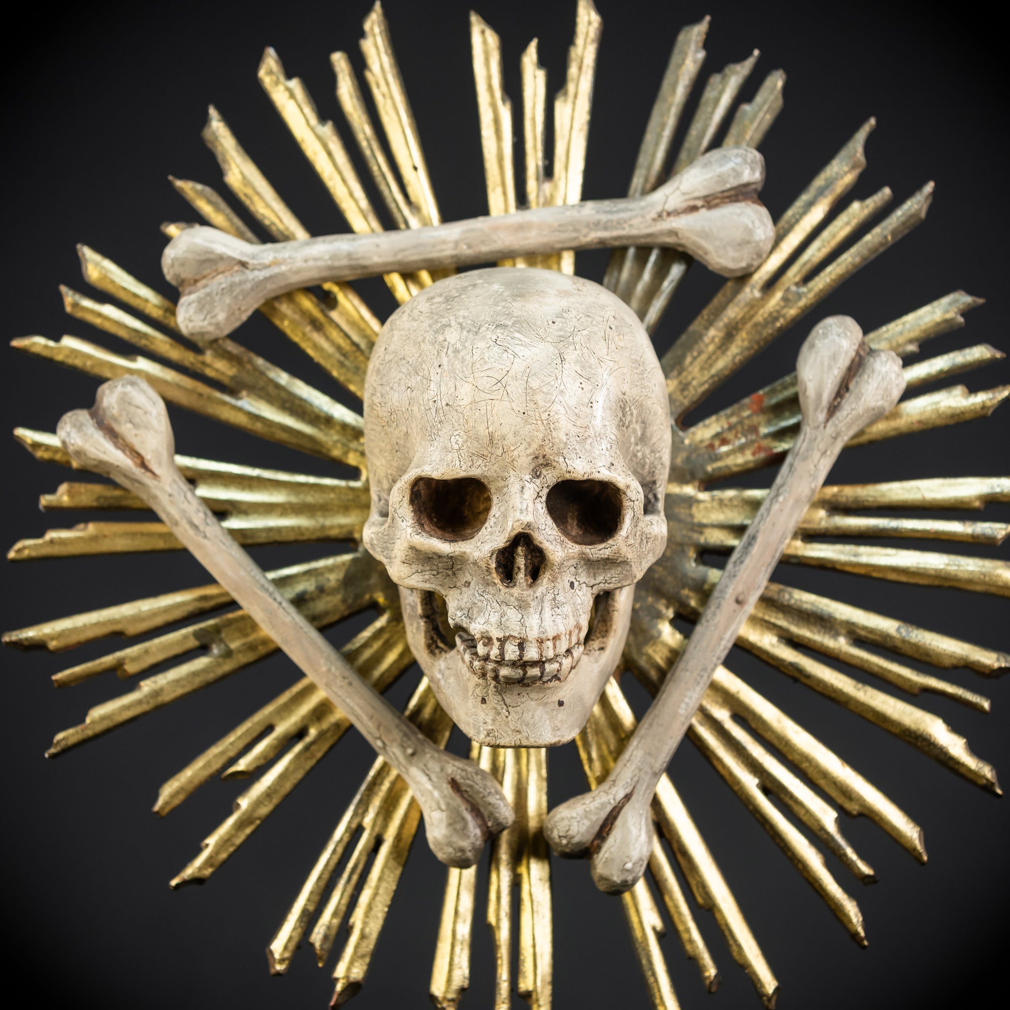 Memento Mori | Italy 1700s Wood | 13.4”/ 34 cm