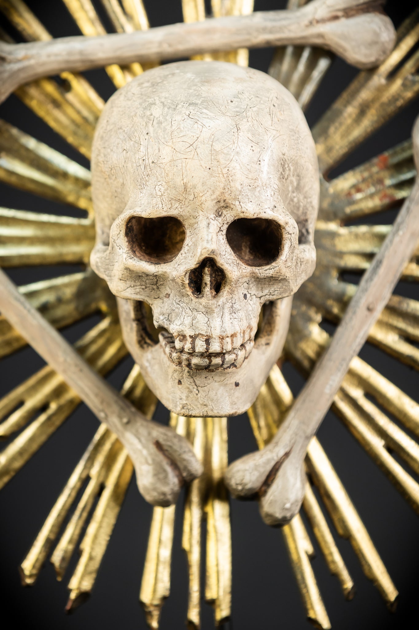 Memento Mori | Italy 1700s Wood | 13.4”/ 34 cm