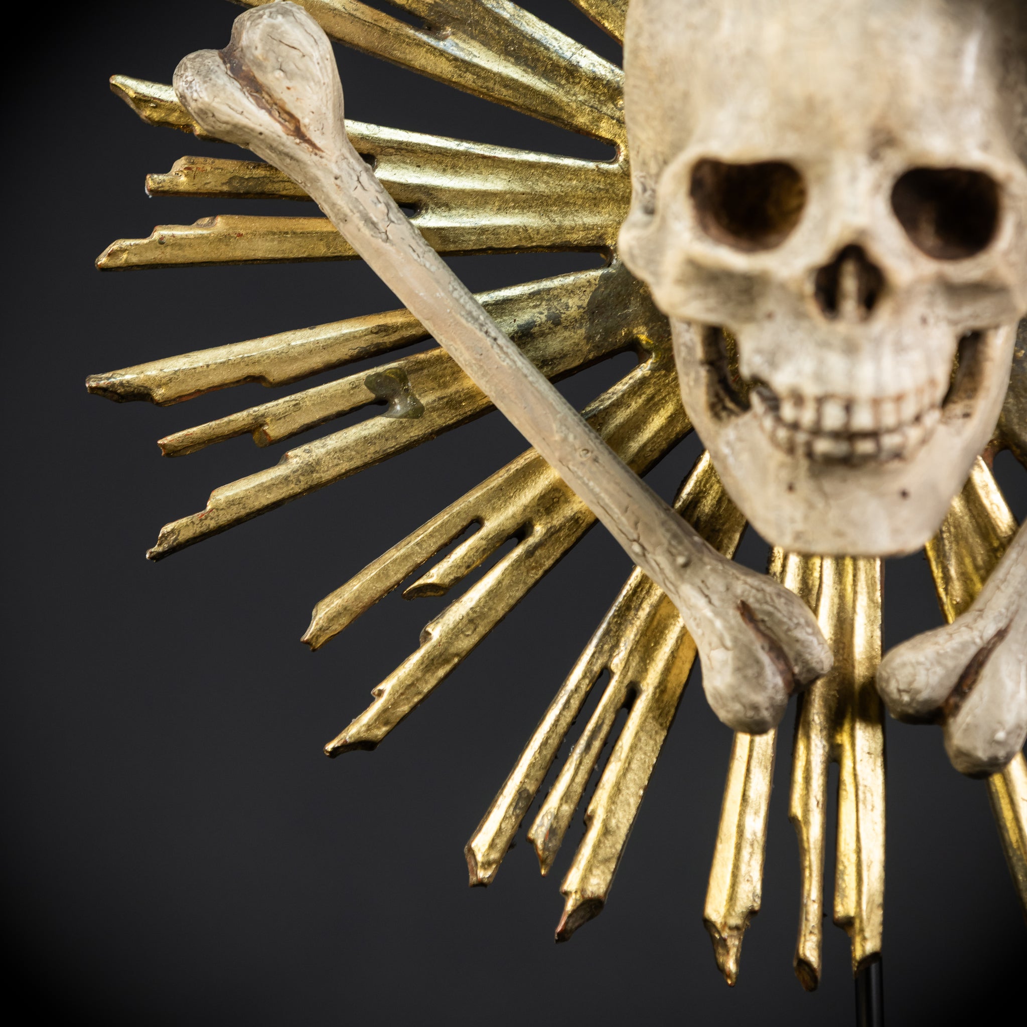 Memento Mori | Italy 1700s Wood | 13.4”/ 34 cm