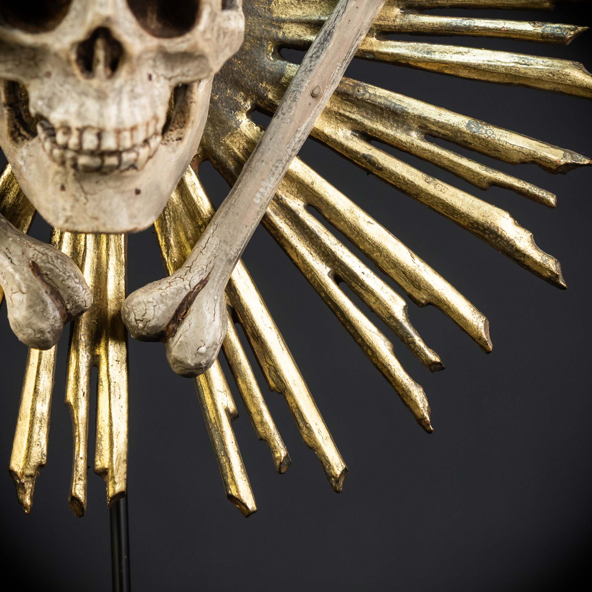 Memento Mori | Italy 1700s Wood | 13.4”/ 34 cm