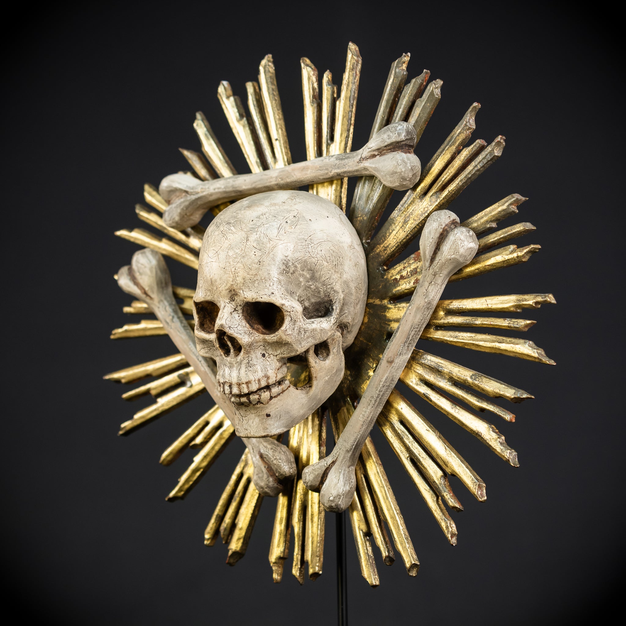 Memento Mori | Italy 1700s Wood | 13.4”/ 34 cm