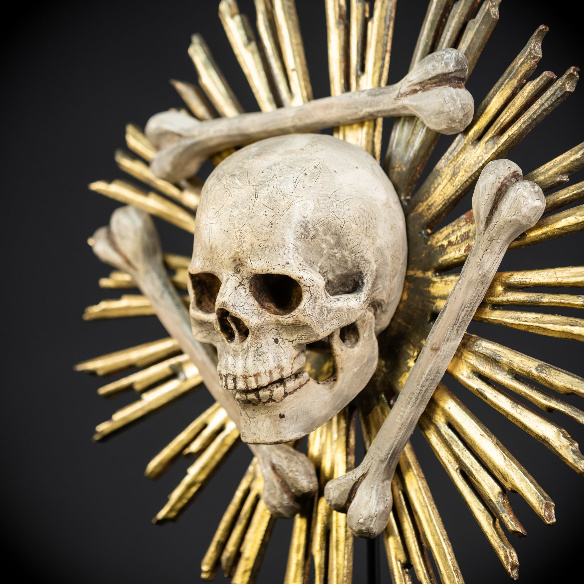 Memento Mori | Italy 1700s Wood | 13.4”/ 34 cm