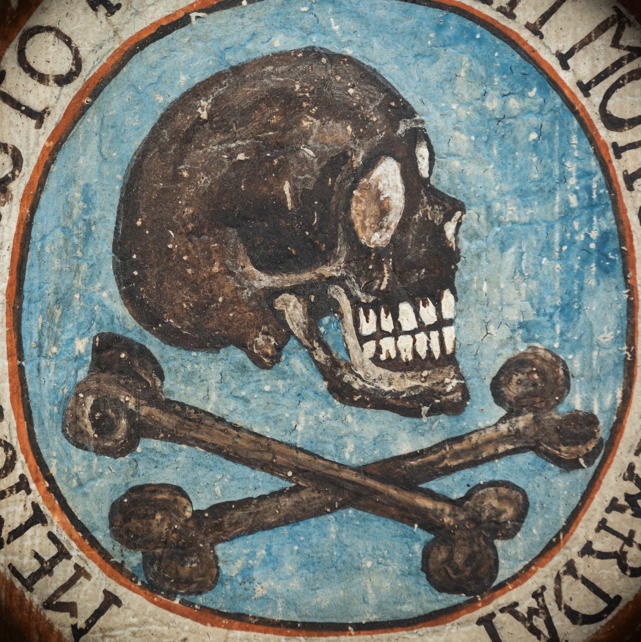 Memento Mori | 1756s Death Wooden Plaque | 10”