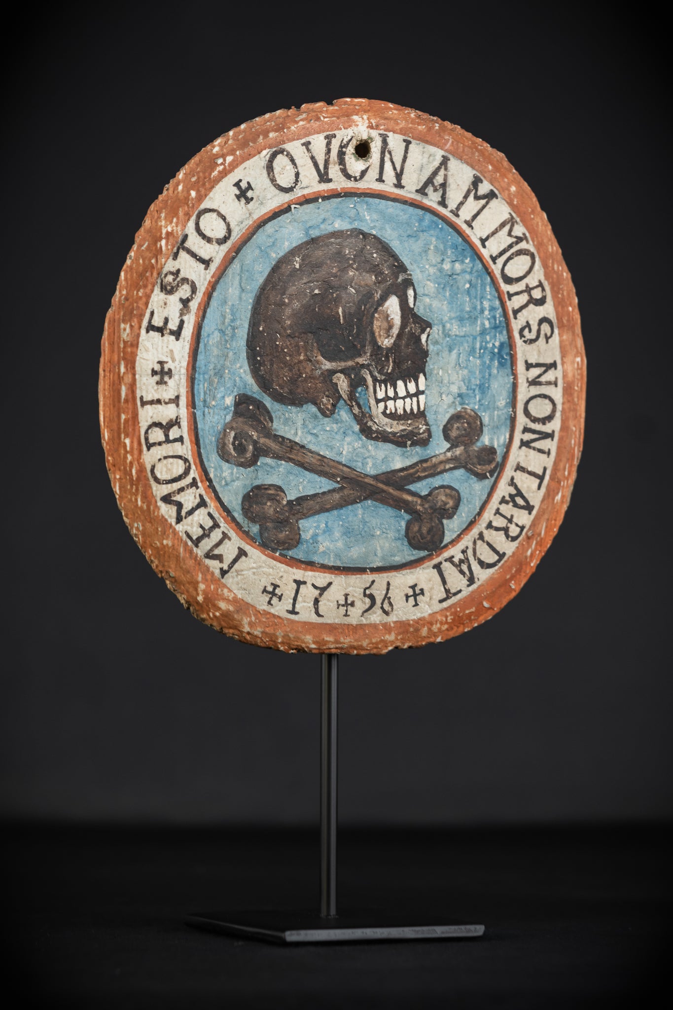 Memento Mori | 1756s Death Wooden Plaque | 10”