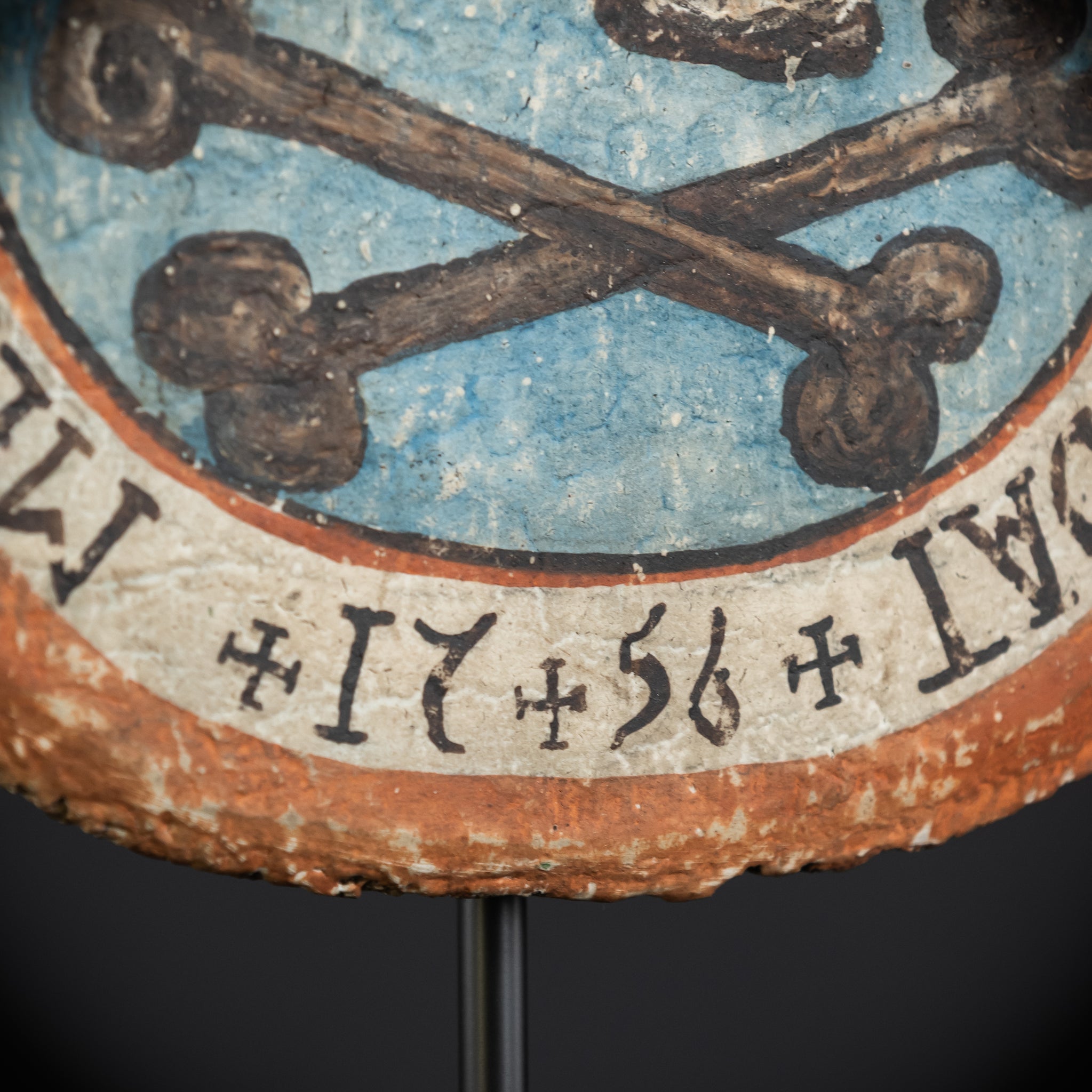 Memento Mori | 1756s Death Wooden Plaque | 10”
