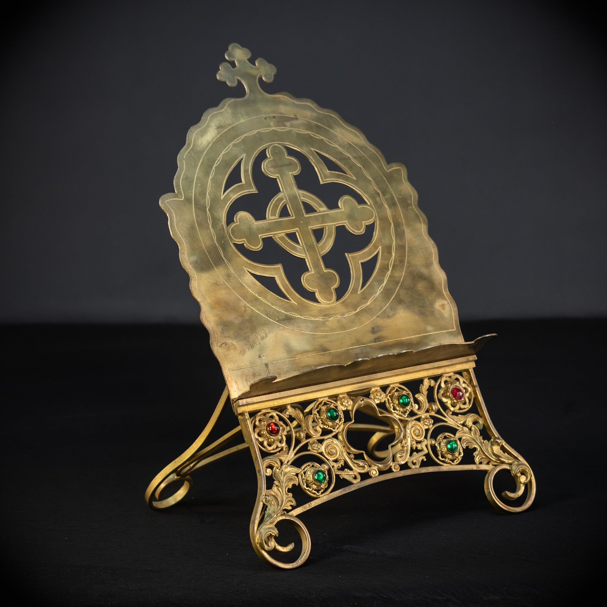 Missal Stand | Bible Holder Bronze Brass | 17.5"